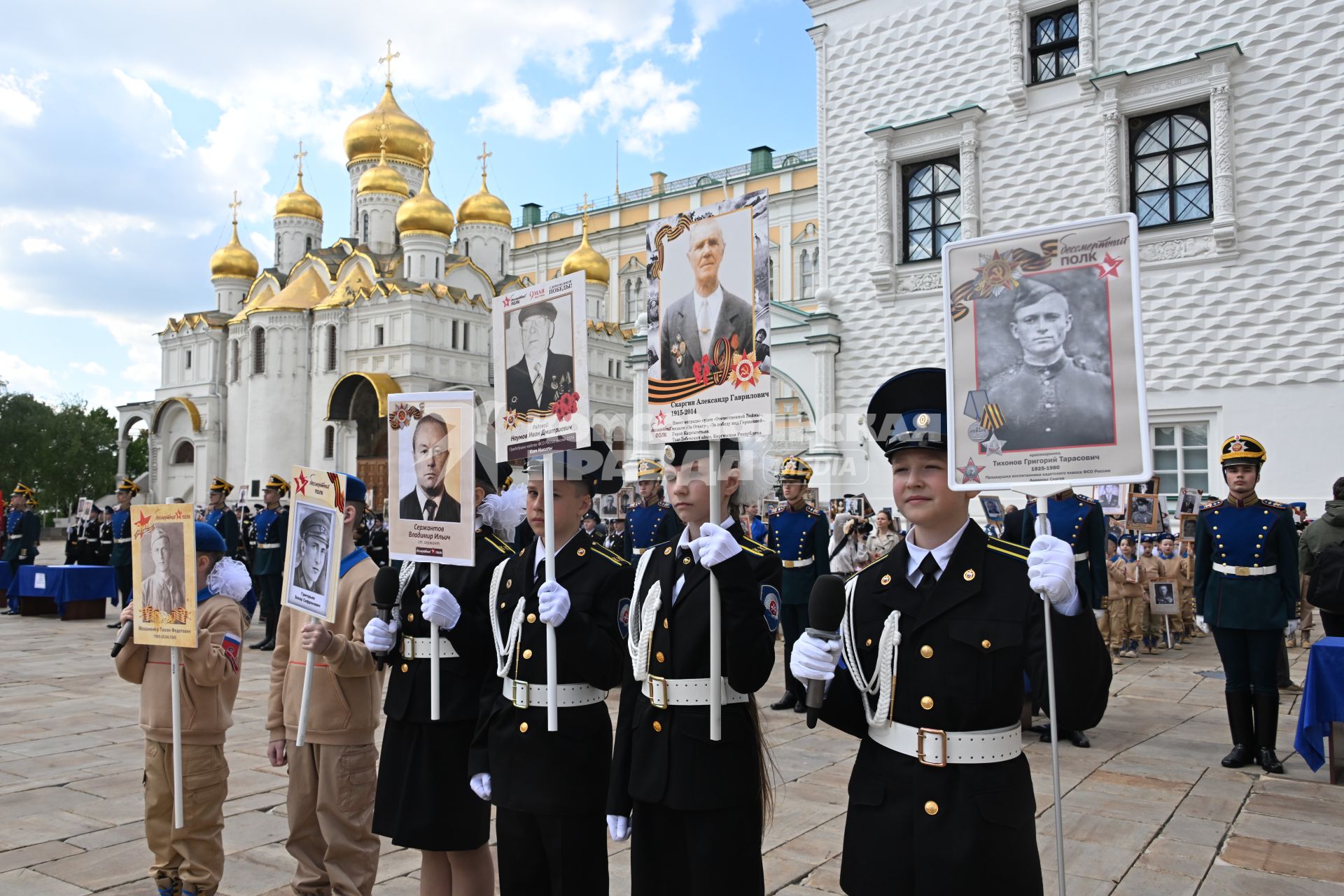 Церемония приведения к клятвам учащихся ФСО России