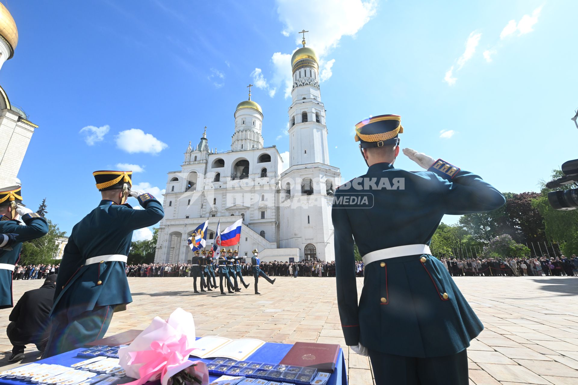 Церемония приведения к клятвам учащихся ФСО России