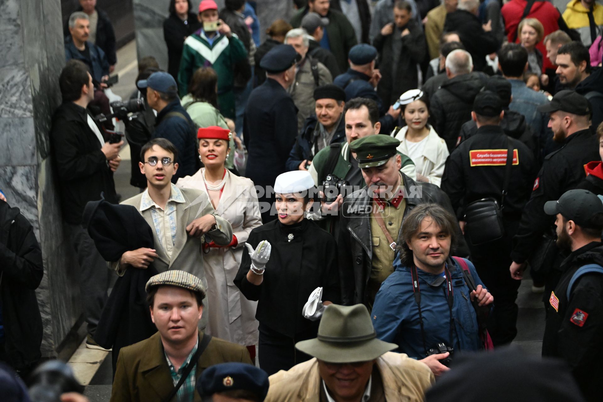 Празднование 90-летия Московского метрополитена