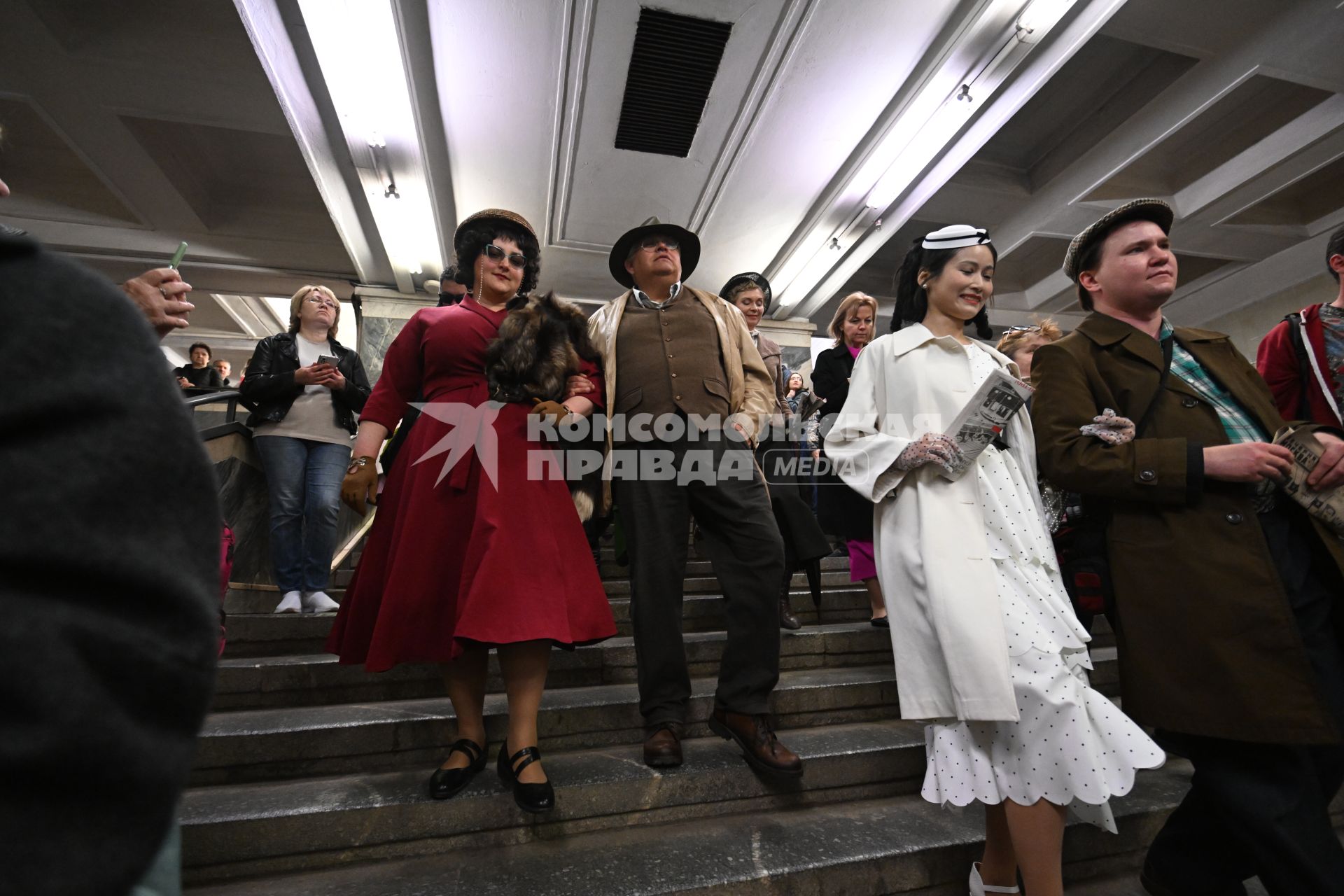 Празднование 90-летия Московского метрополитена