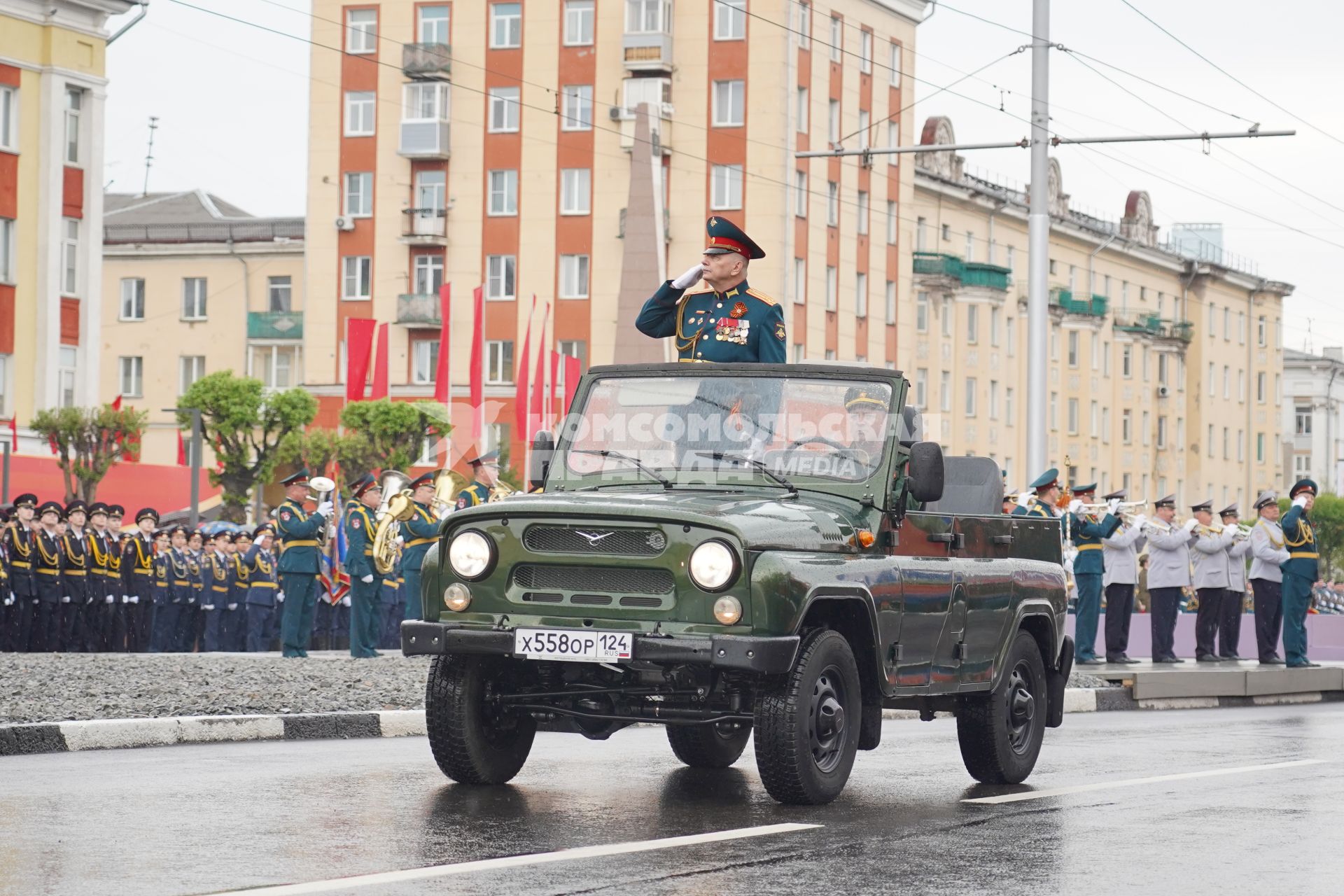 Празднование 80-летия Победы в Великой Отечественной войне в Красноярске