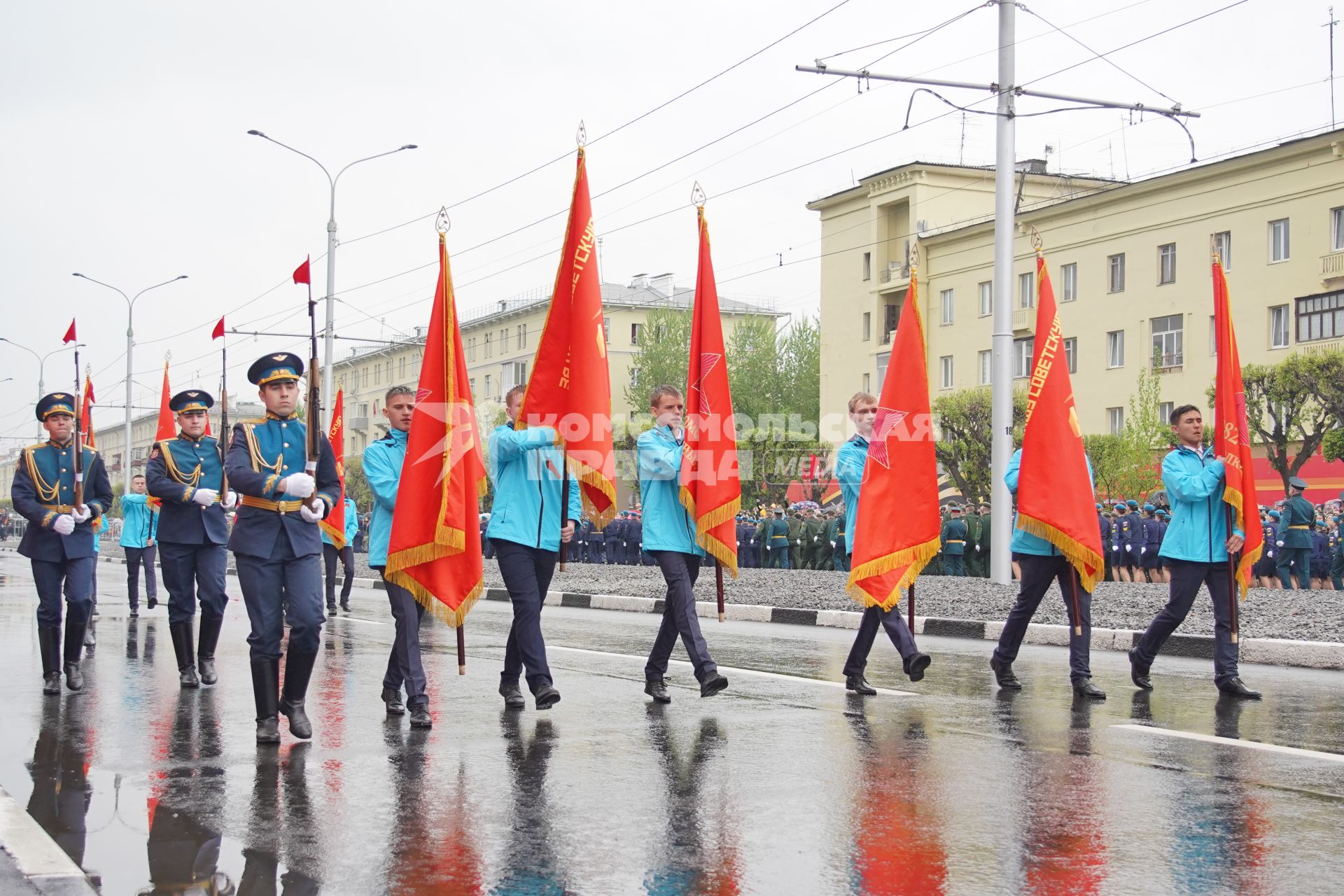 Празднование 80-летия Победы в Великой Отечественной войне в Красноярске