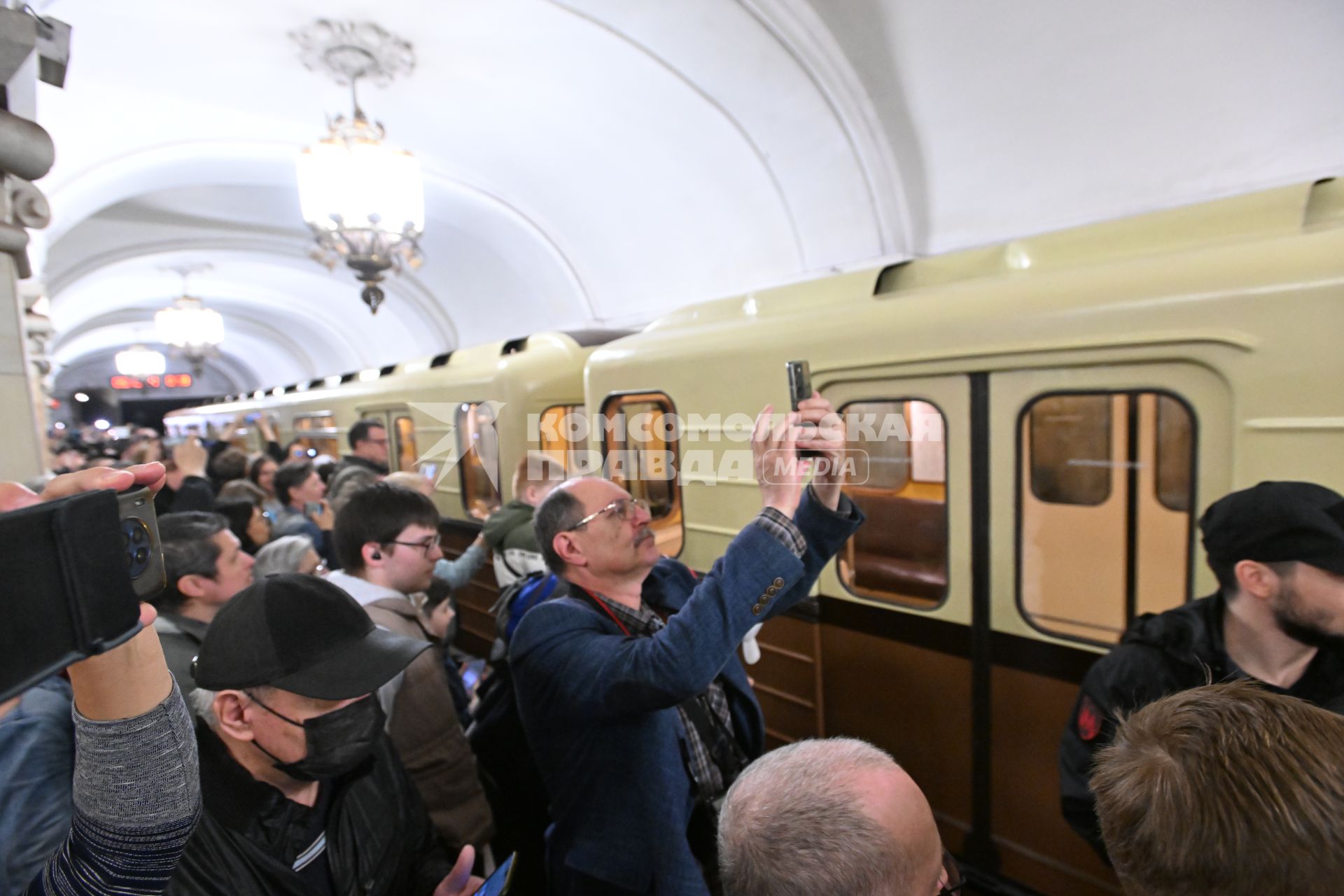 Парад поездов в Московском метро
