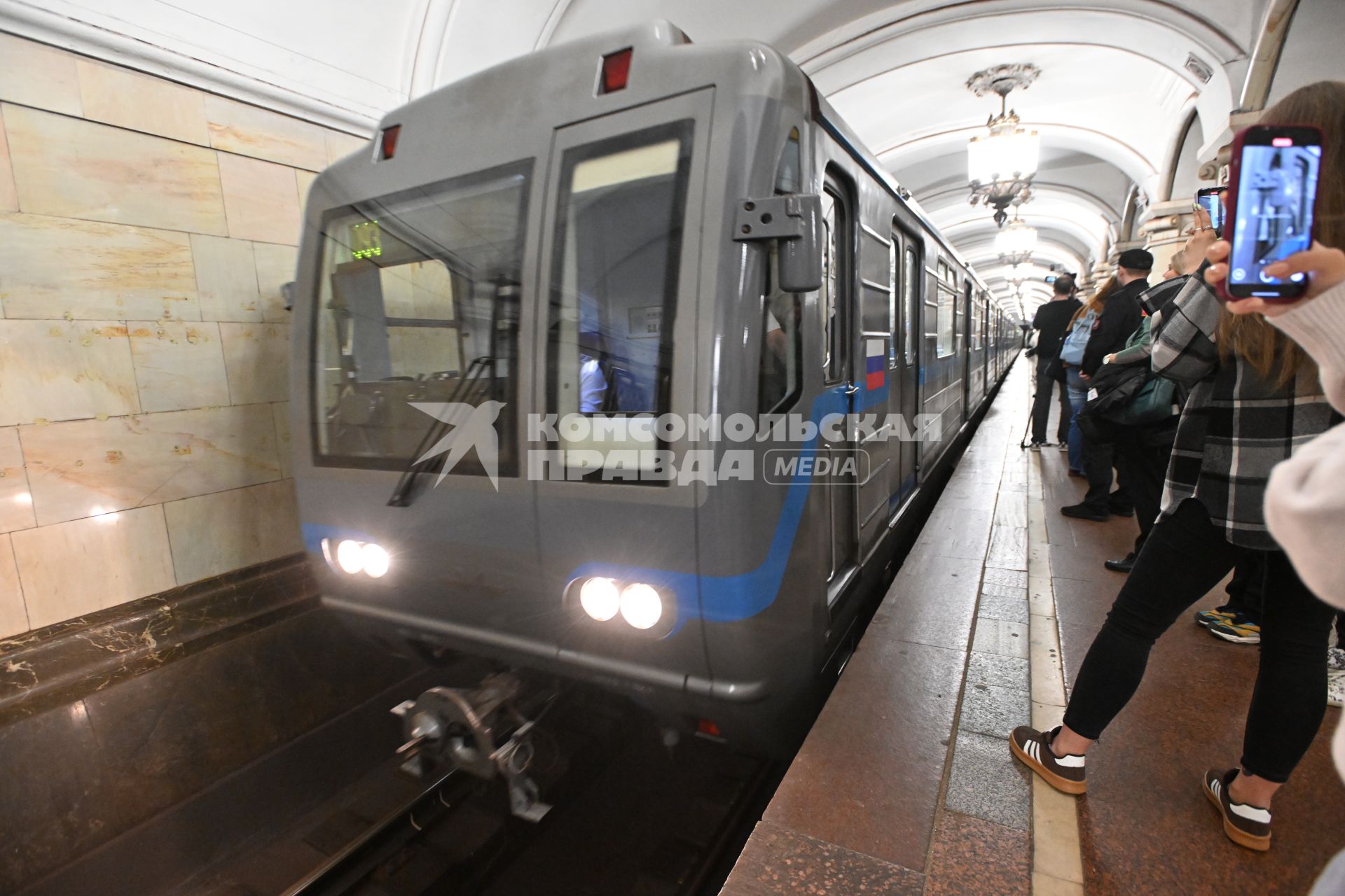 Парад поездов в Московском метро