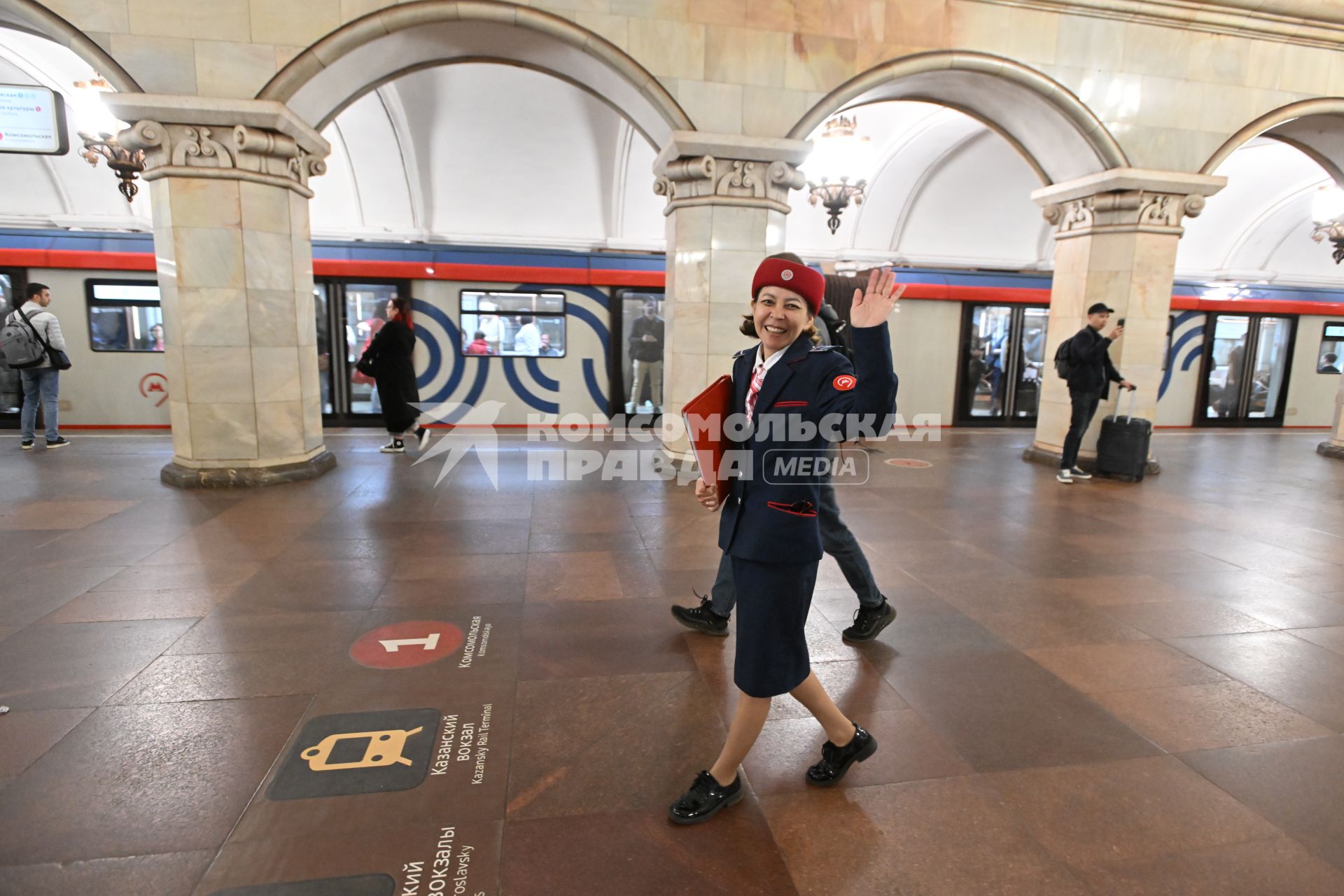 Парад поездов в Московском метро