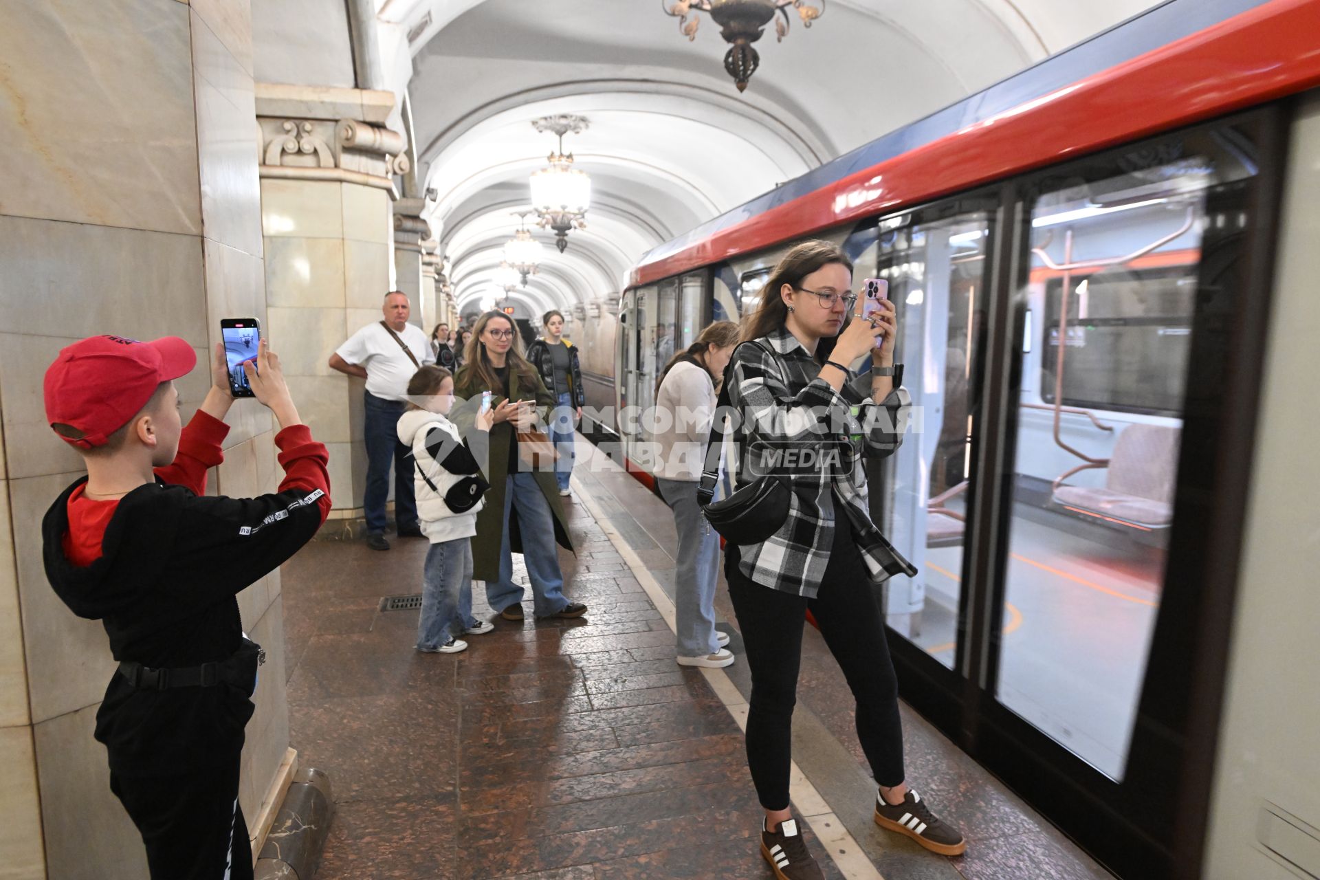 Парад поездов в Московском метро