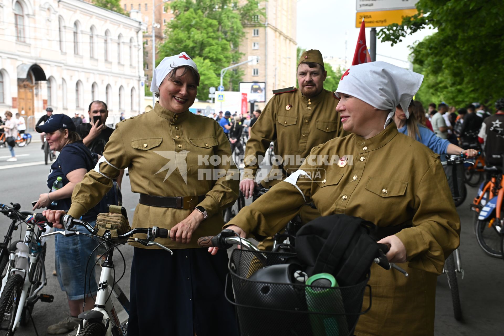 Весенний велофестиваль в Москве