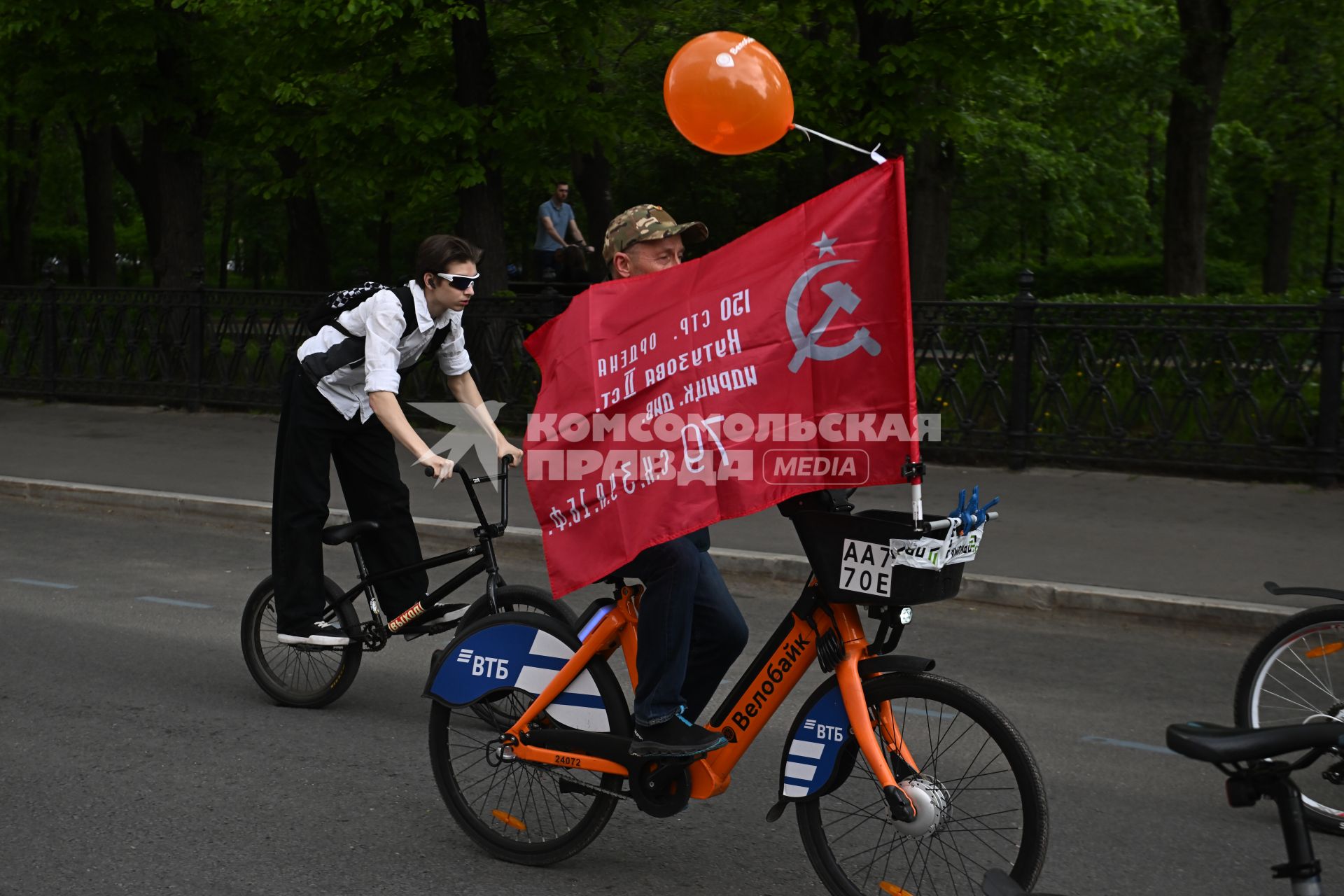 Весенний велофестиваль в Москве