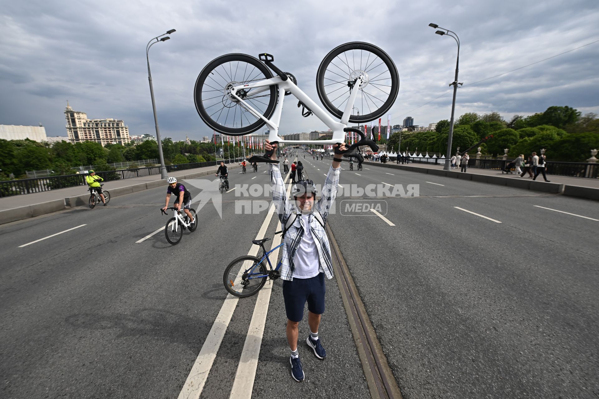 Весенний велофестиваль в Москве
