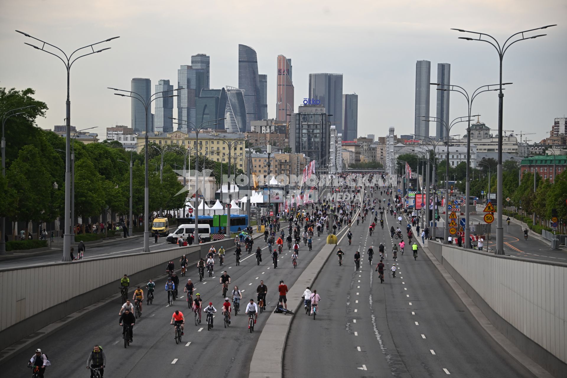 Весенний велофестиваль в Москве