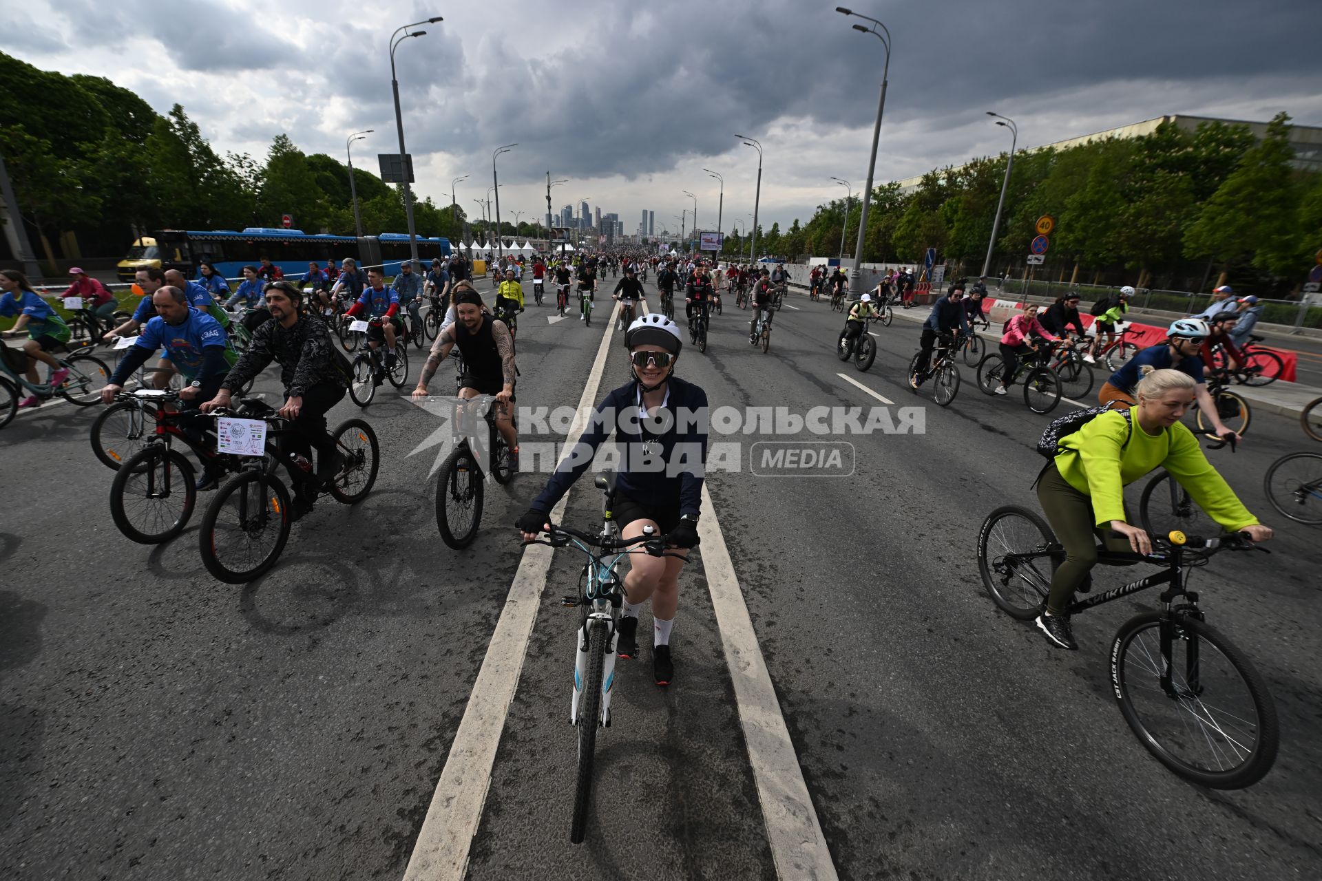 Весенний велофестиваль в Москве