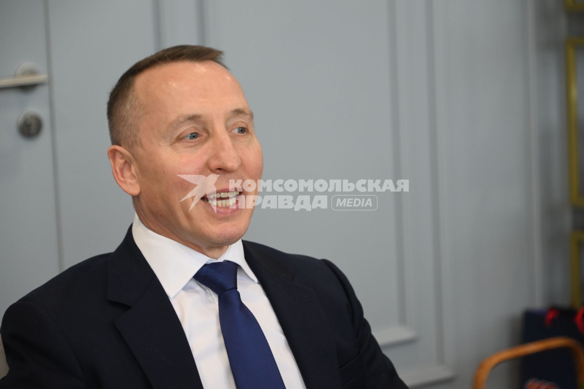 Николай Циганов в редакции \"Комсомольской правды\"