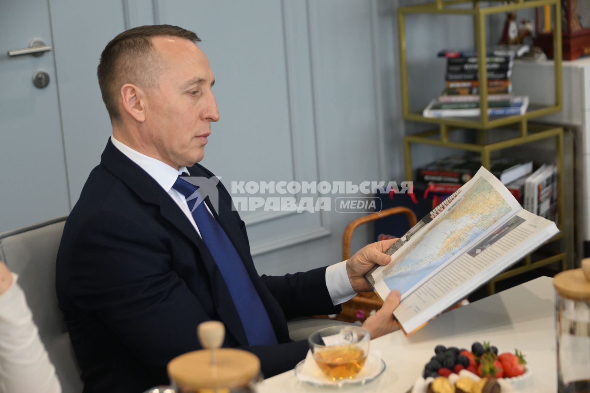 Николай Циганов в редакции \"Комсомольской правды\"