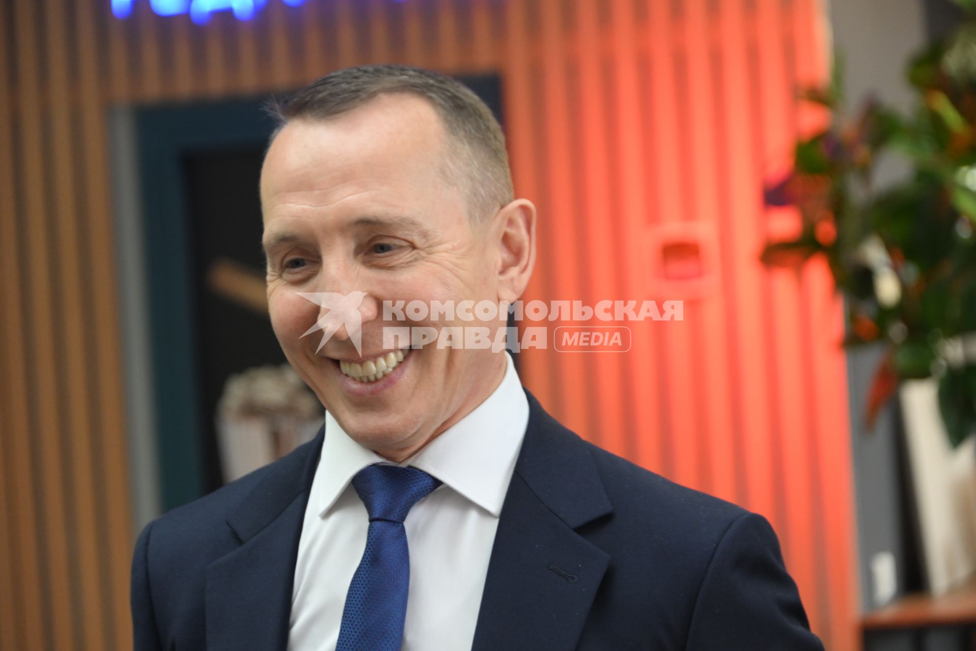 Николай Циганов в редакции \"Комсомольской правды\"