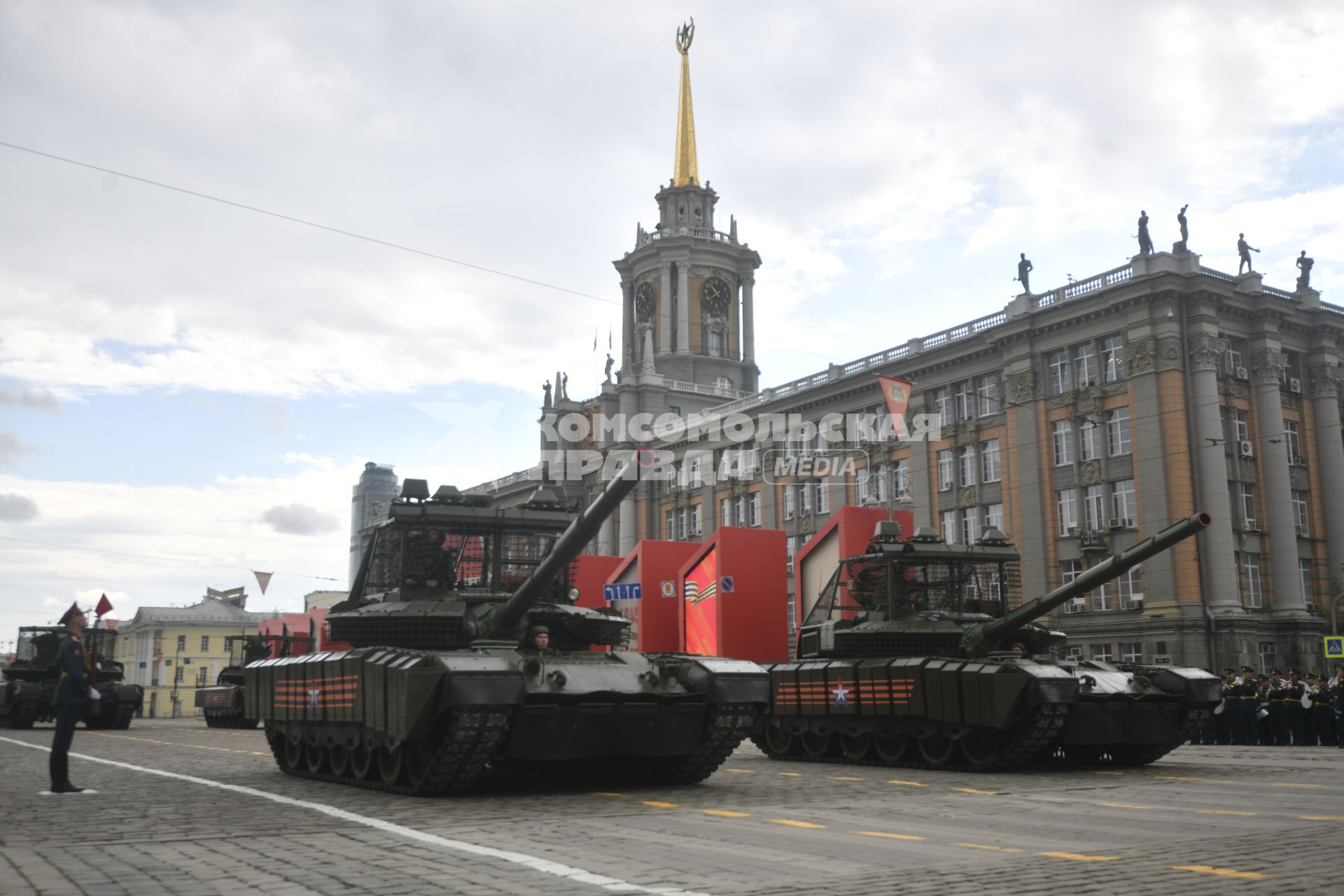 Парад Победы в Екатеринбурге