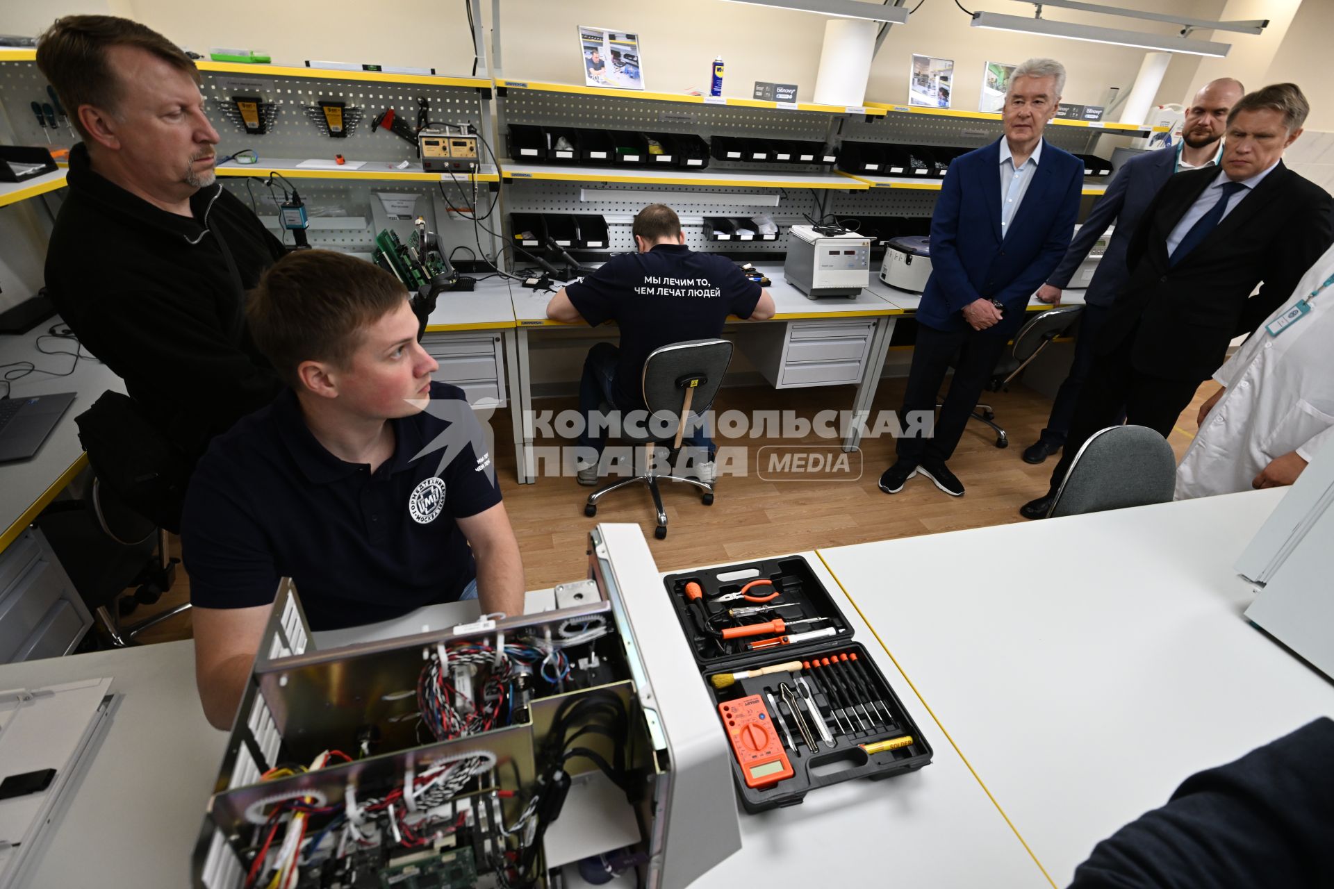 Сергей Собянин и Михаил Мурашко открыли здание Гормедтехники после реконструкции