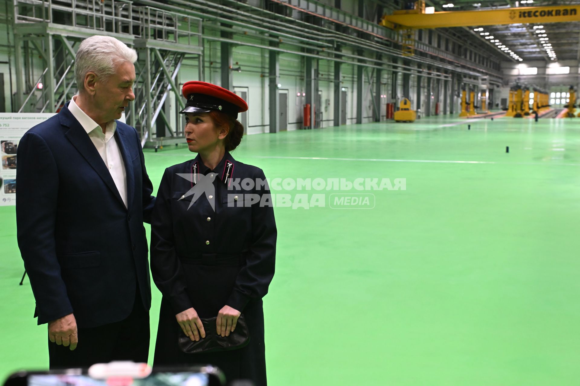 Сергей Собянин посетил электродепо Южное\"