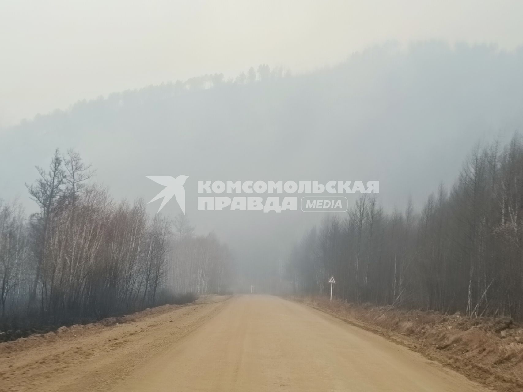 Лесные пожары в Забайкалье