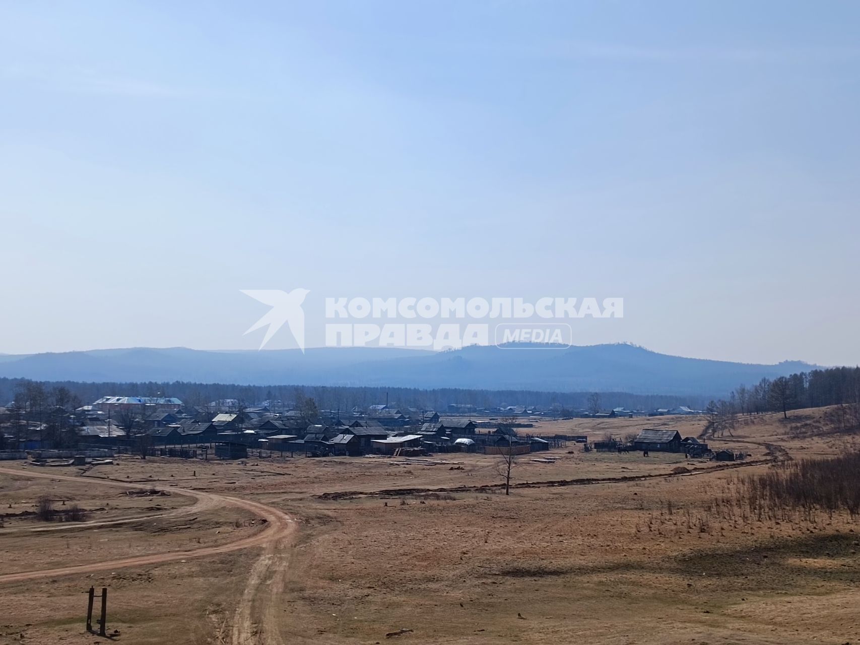 Лесные пожары в Забайкалье