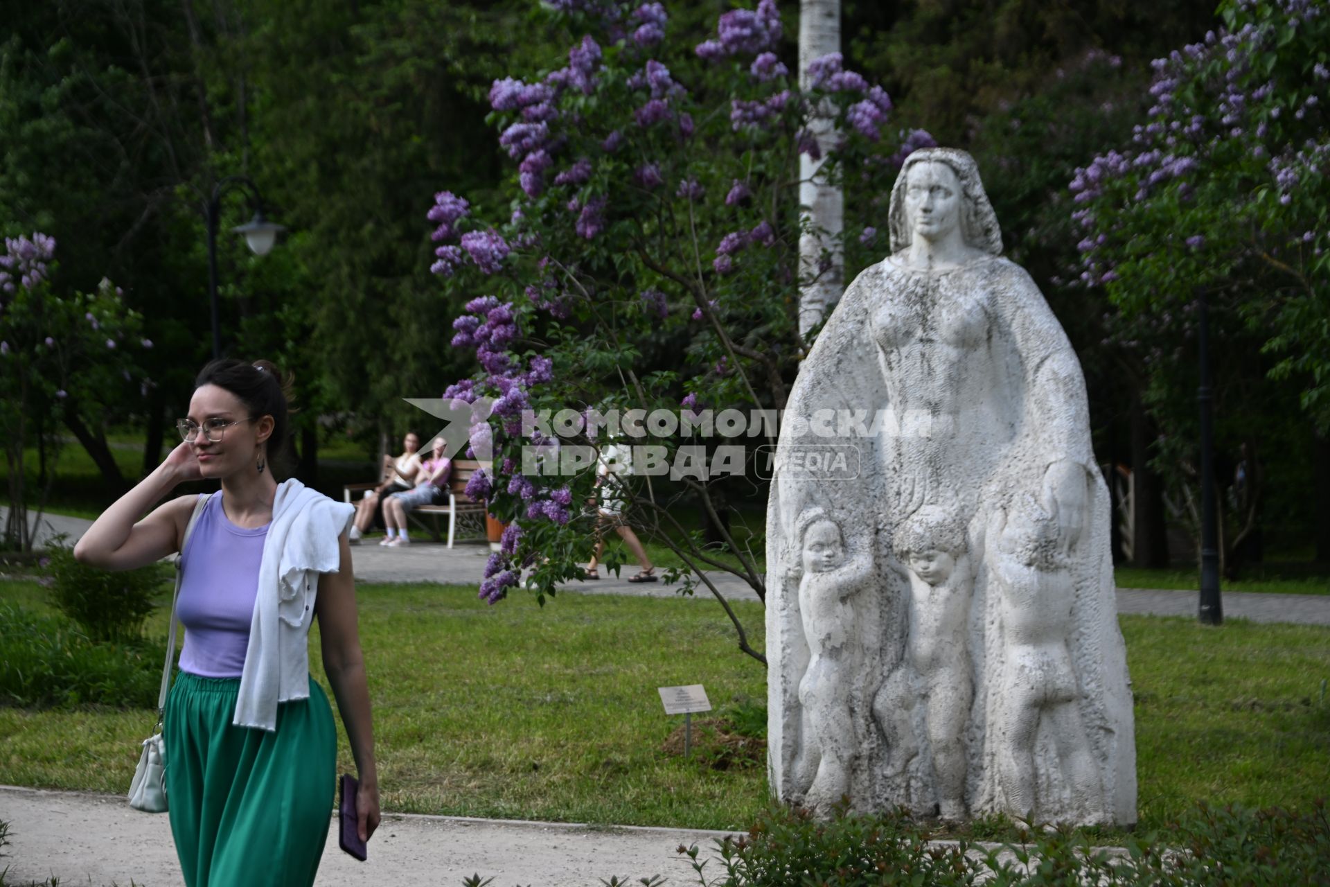 Сирень в парке Сокольники\"