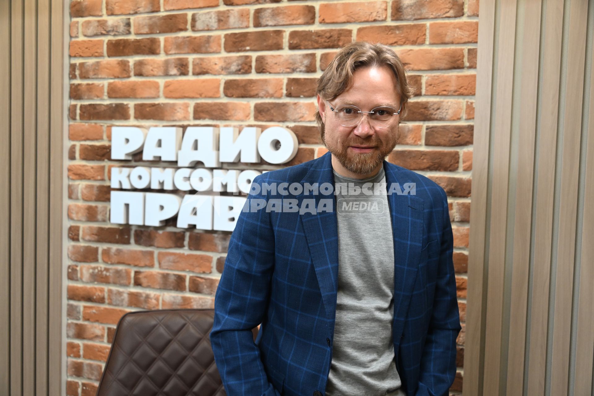 Валерий Карпин на радиостанции `Комсомольская правда`