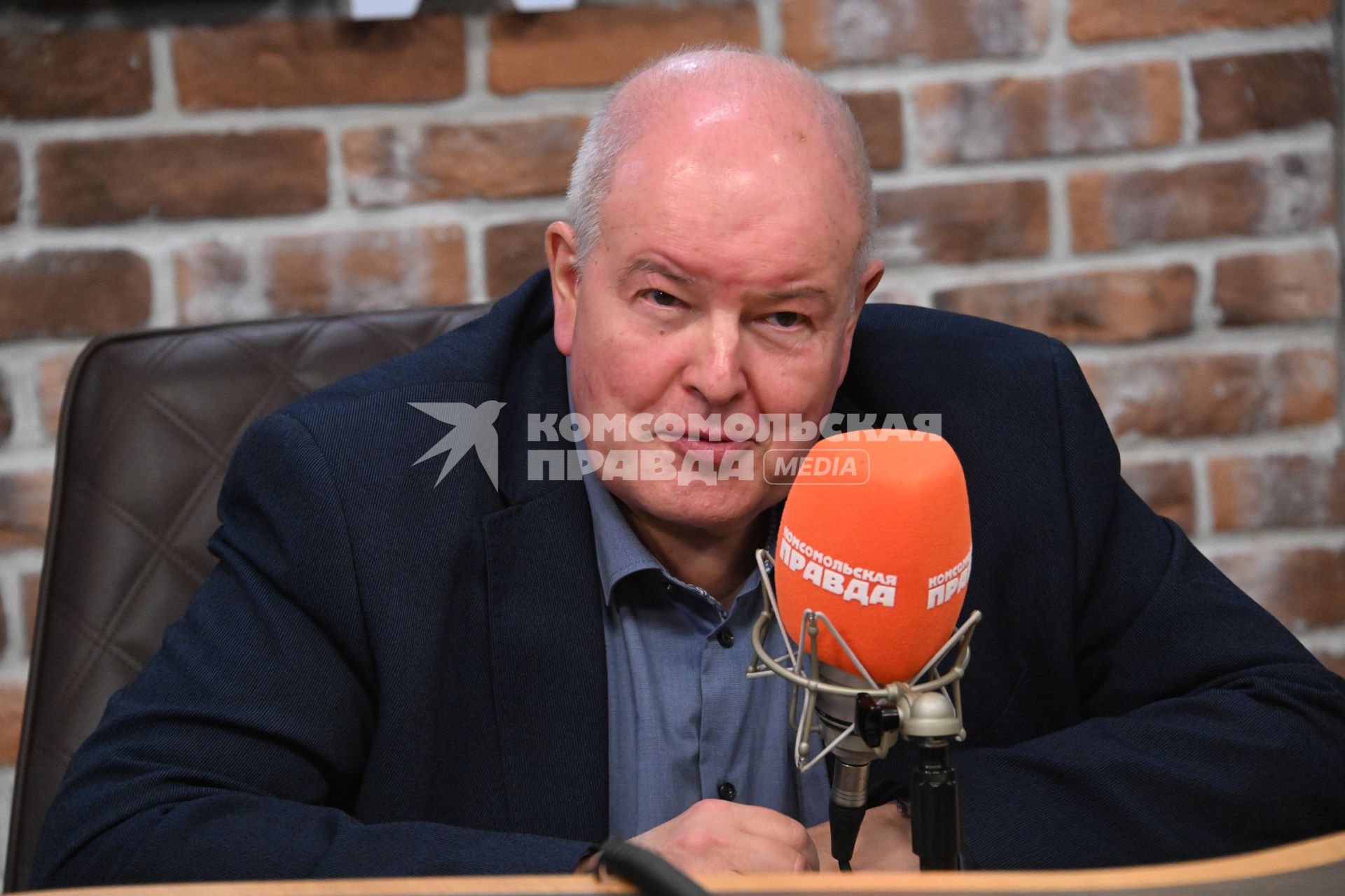 Сергей Гулев на радиостанции `Комсомольская правда`