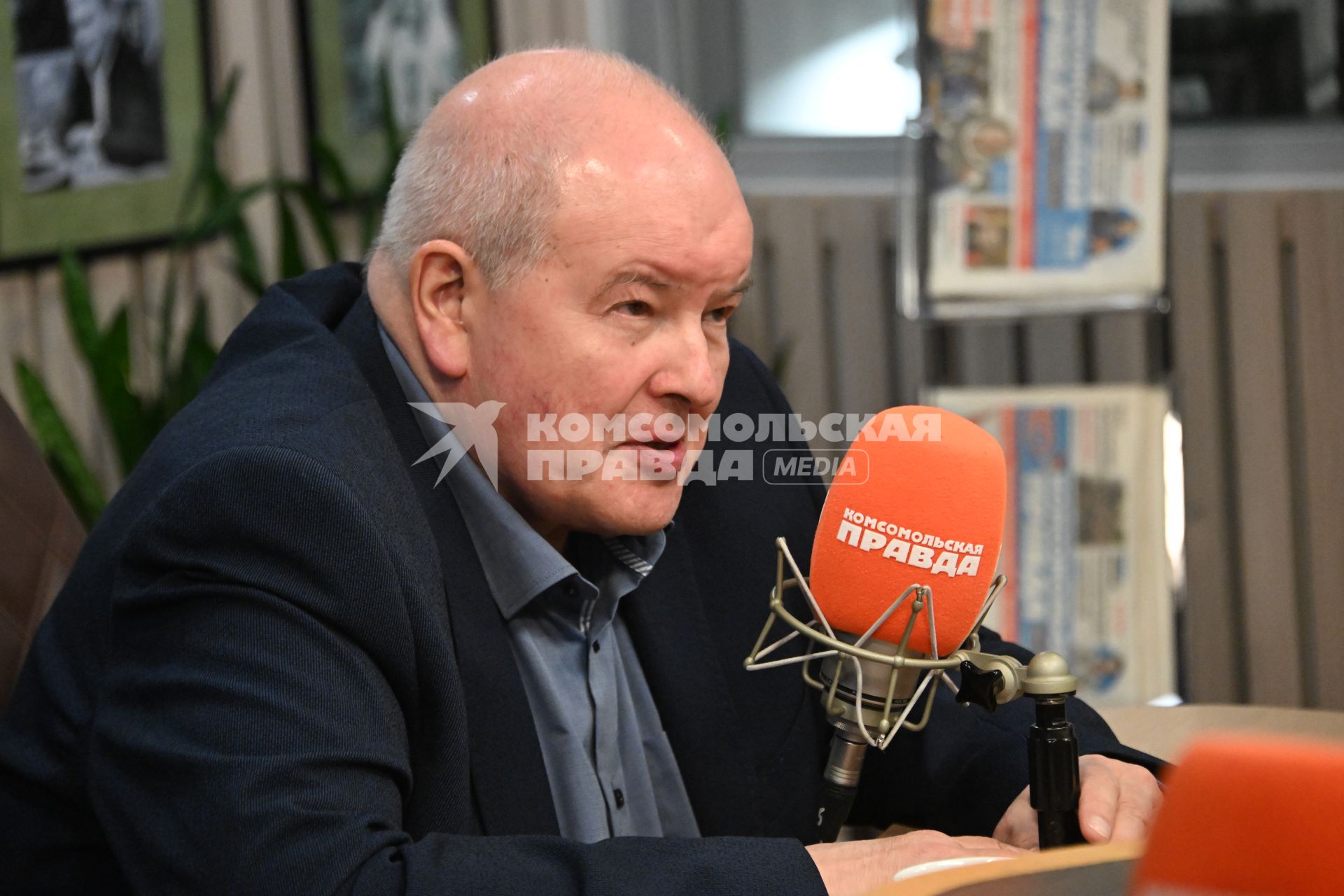 Сергей Гулев на радиостанции `Комсомольская правда`