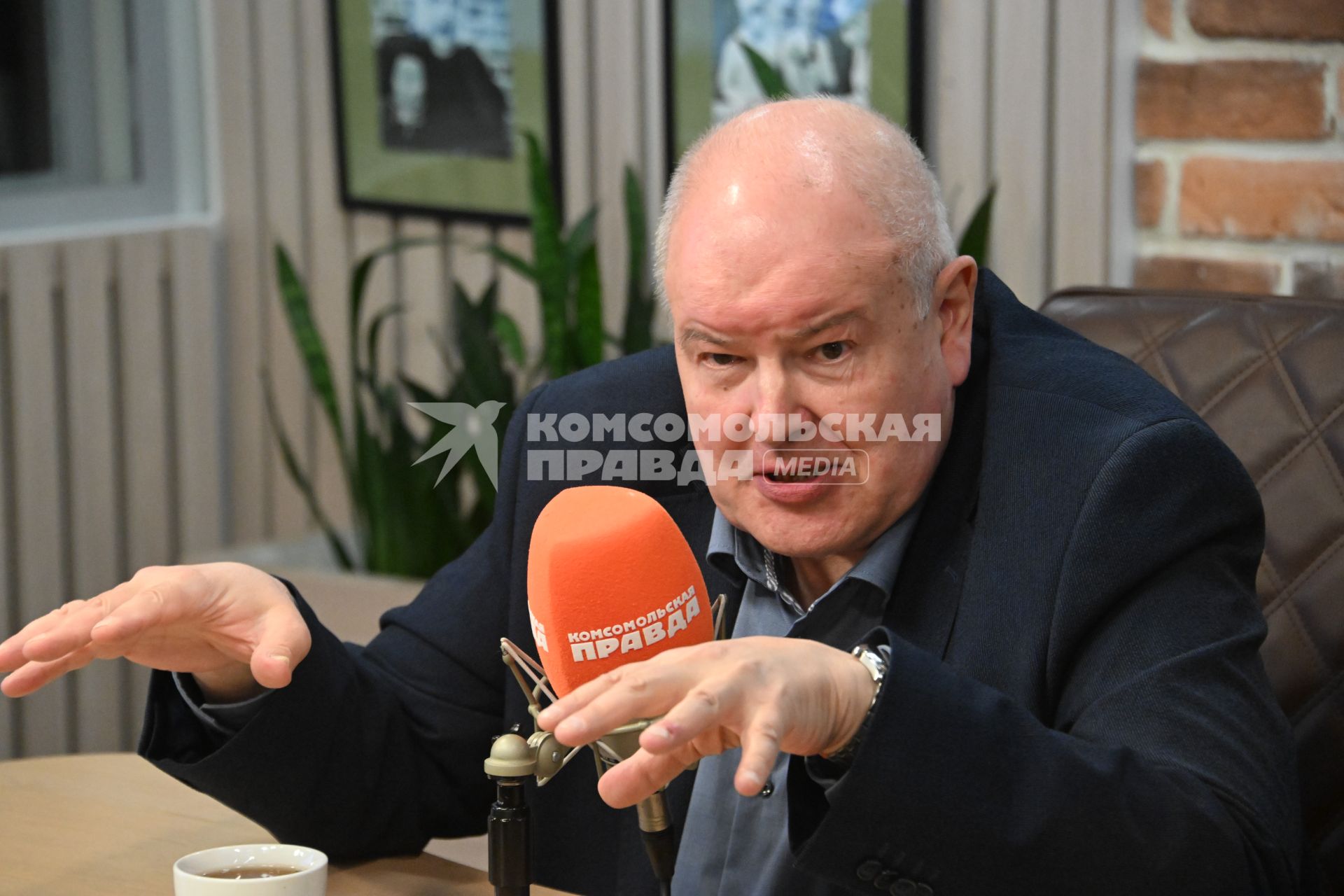 Сергей Гулев на радиостанции `Комсомольская правда`