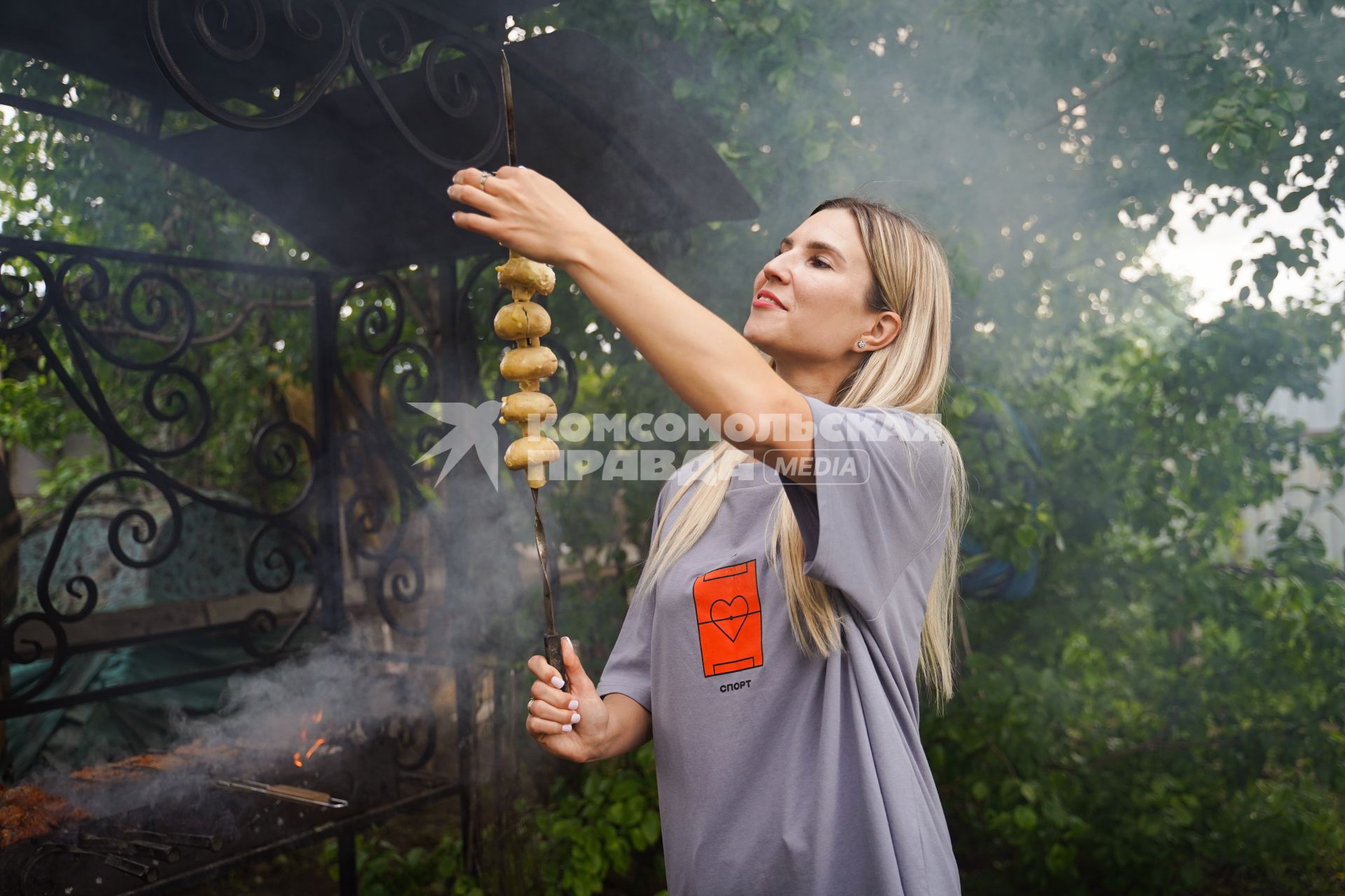 Шашлыки на даче