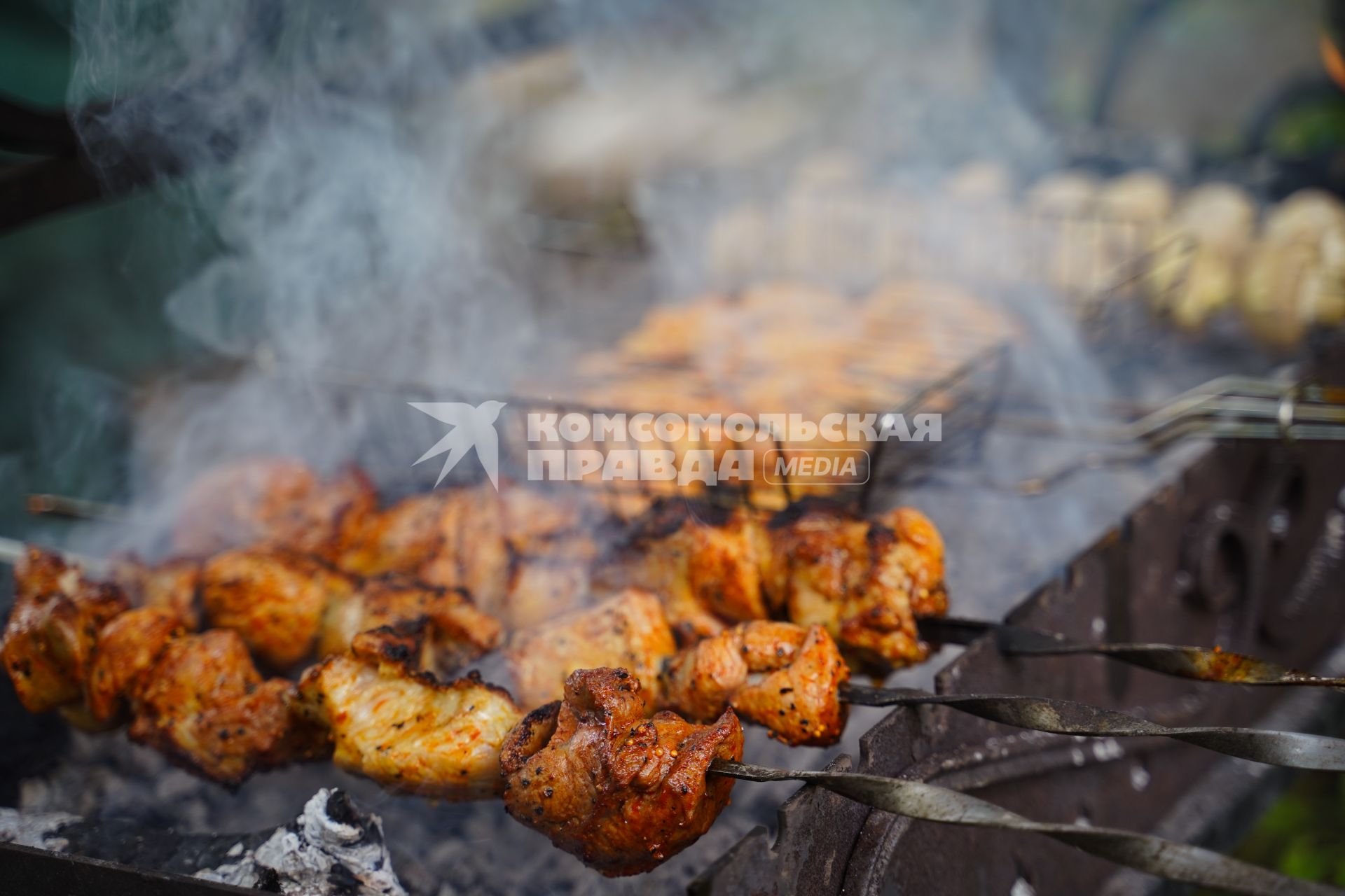 Шашлыки на даче