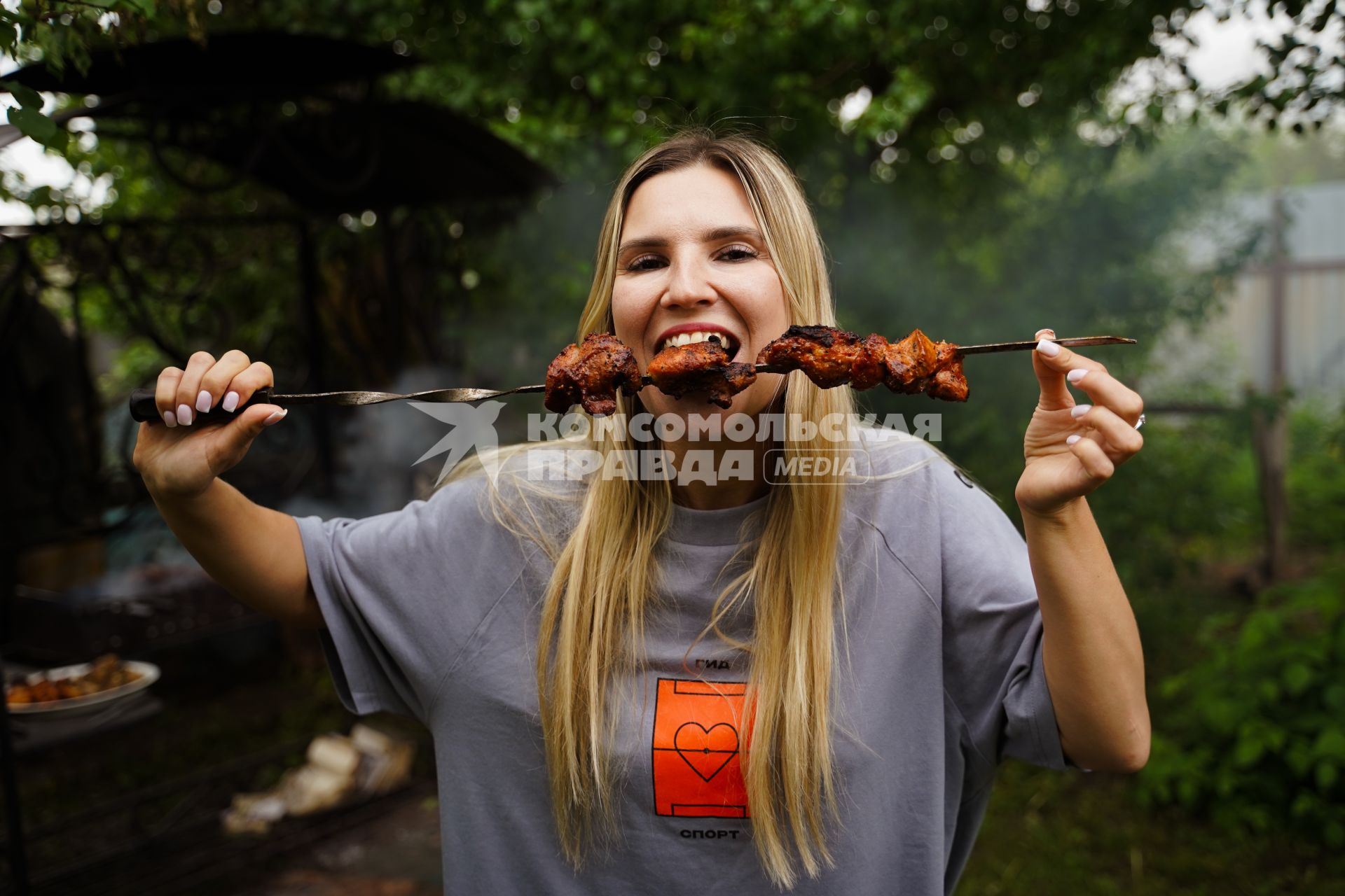 Шашлыки на даче