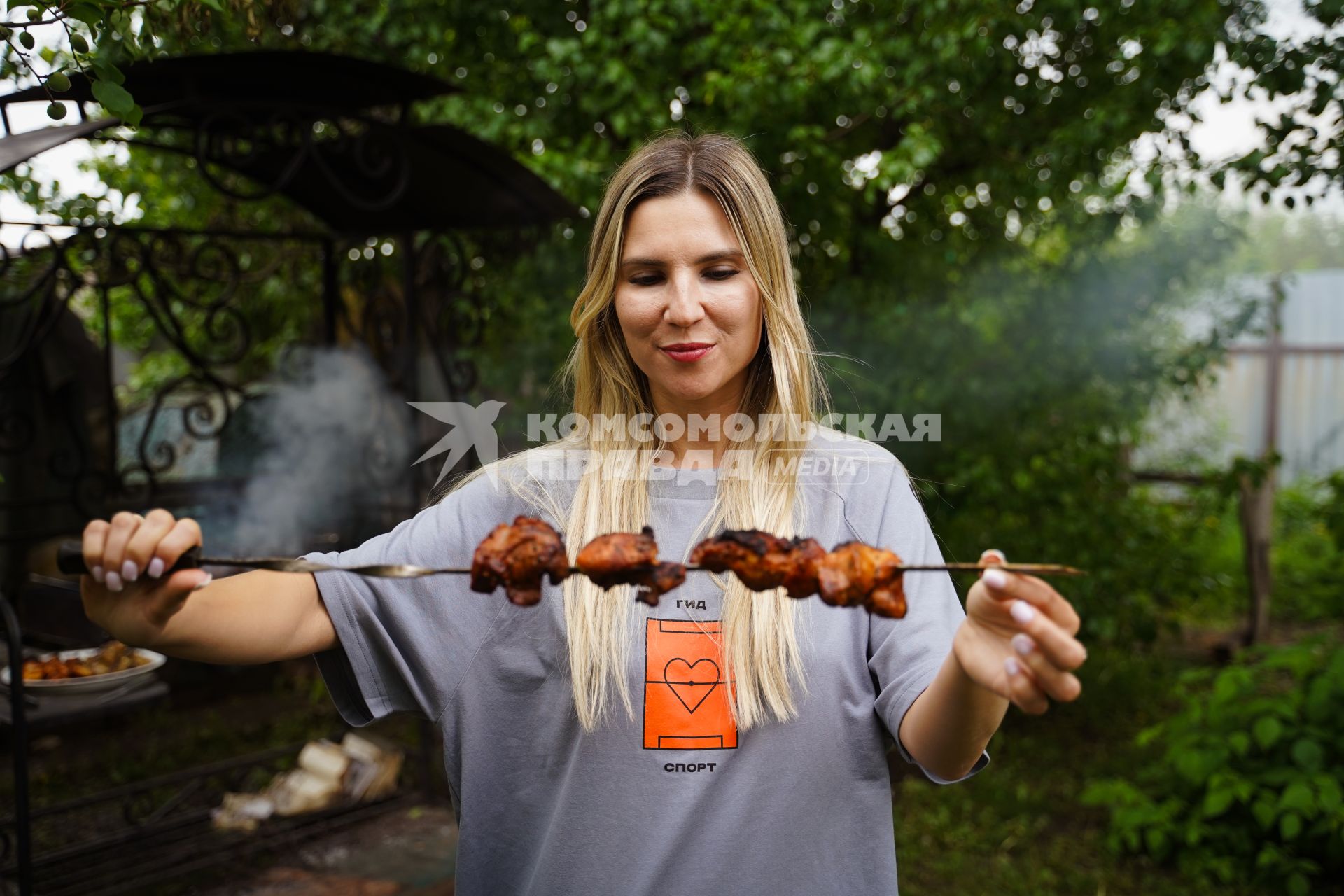 Шашлыки на даче
