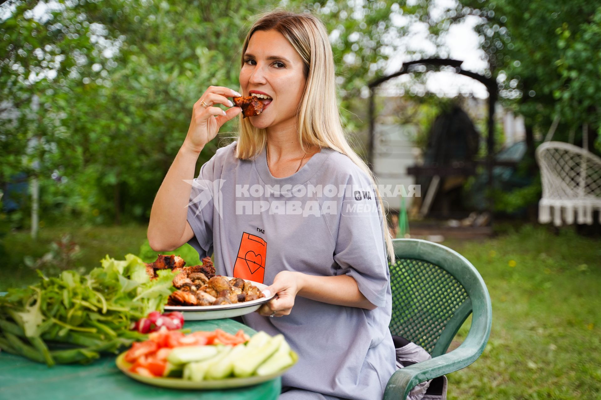 Шашлыки на даче