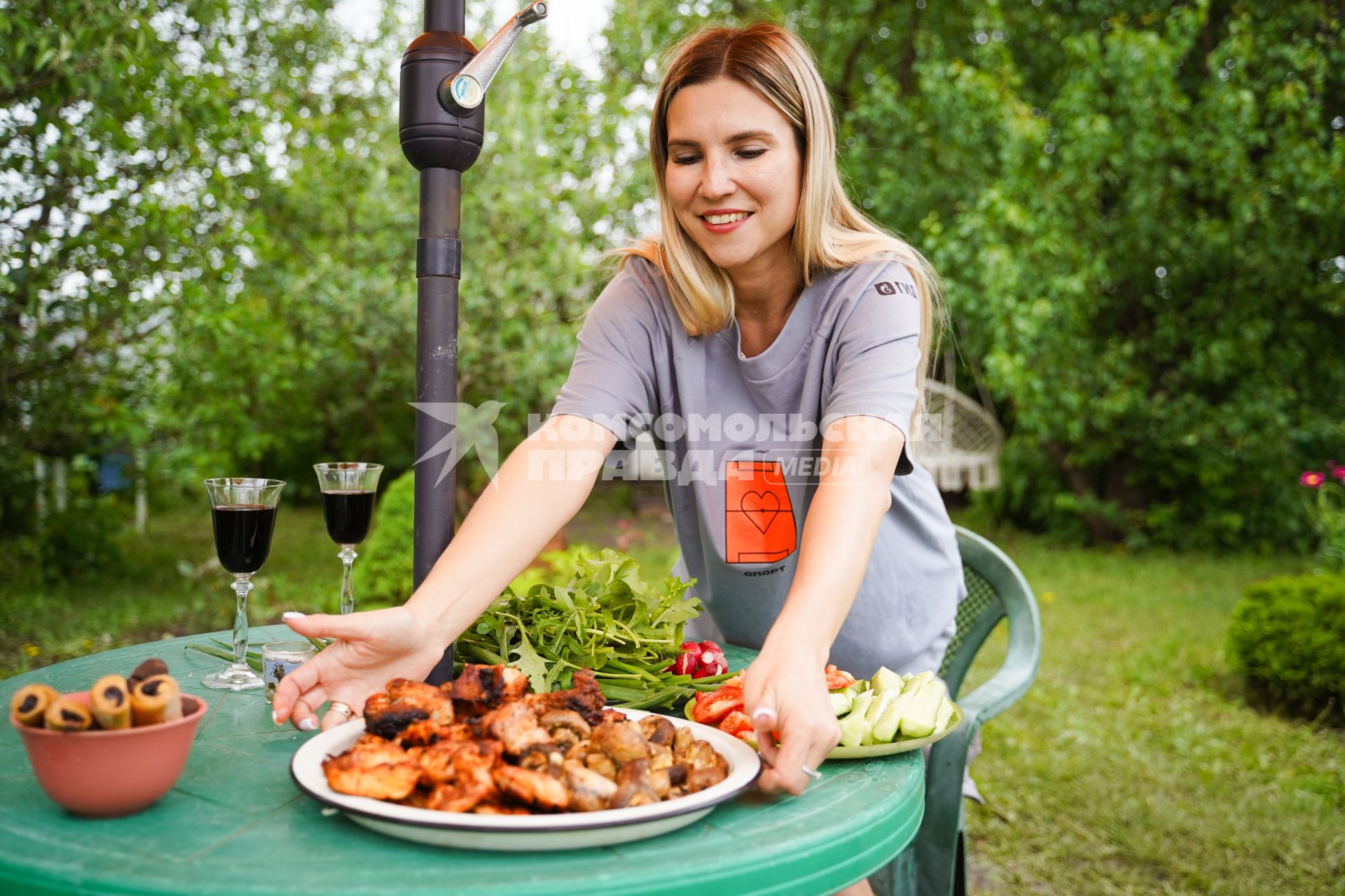 Шашлыки на даче