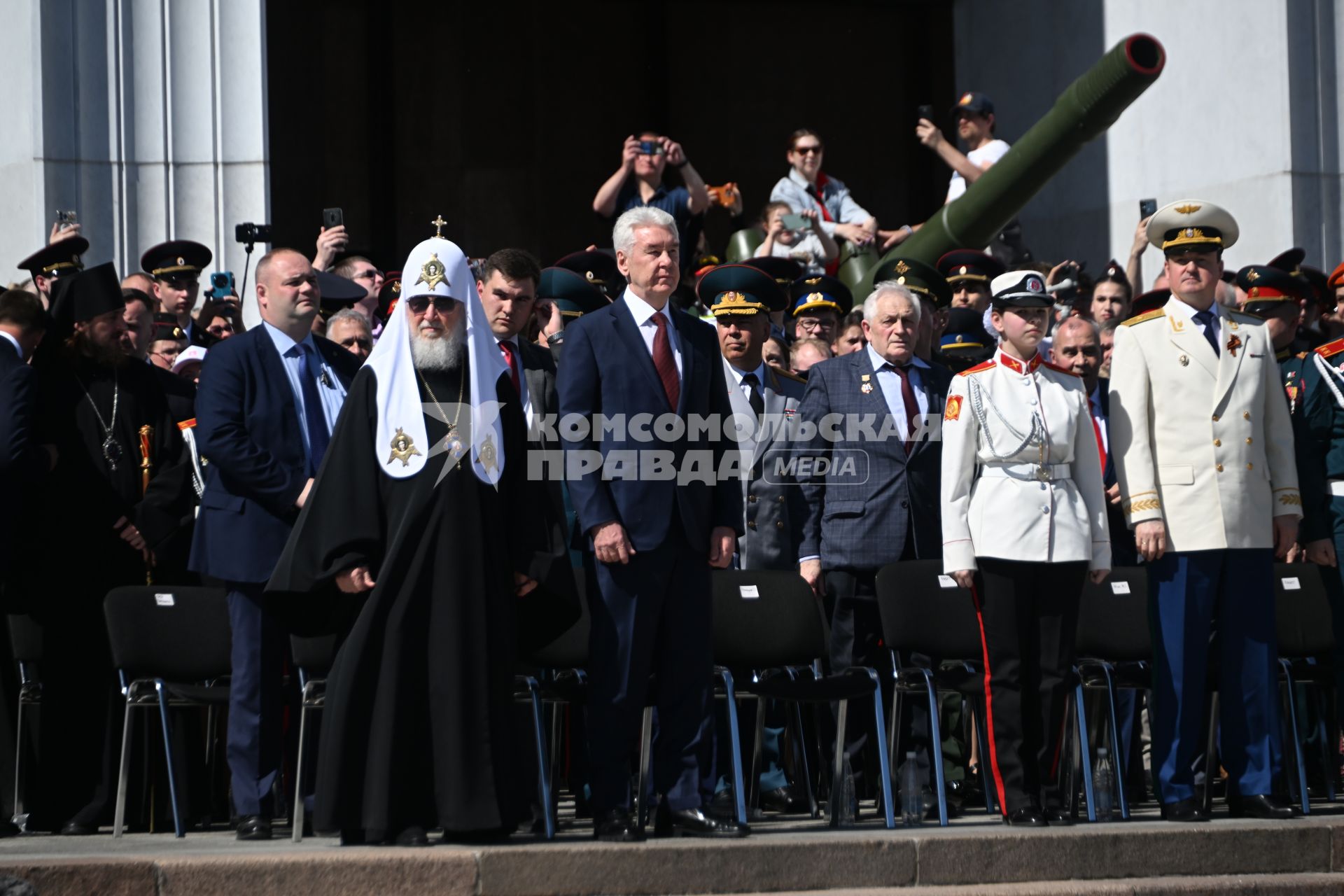 Патриарх Кирилл  и  Сергей Собянин