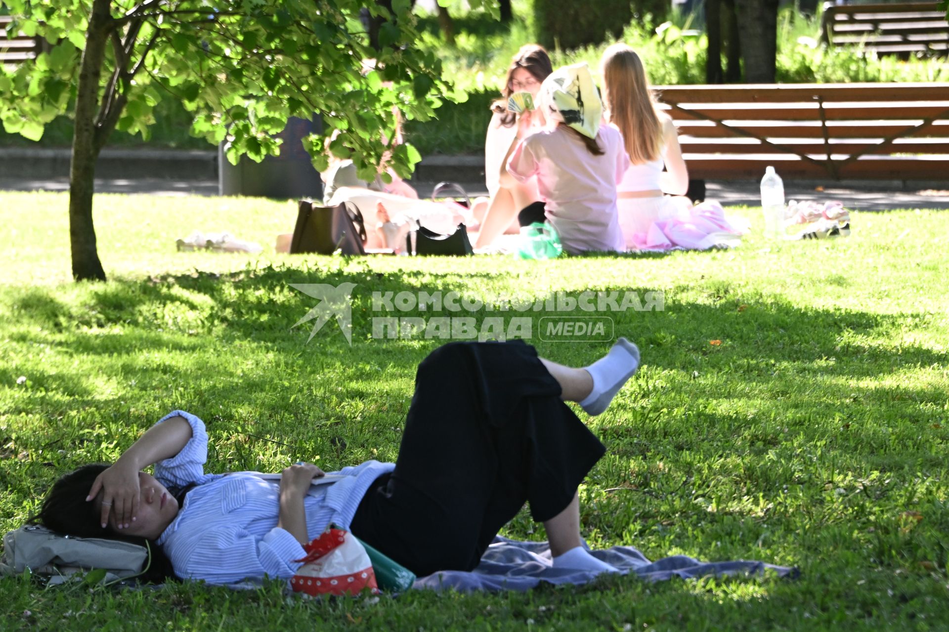 Майская жара в Москве