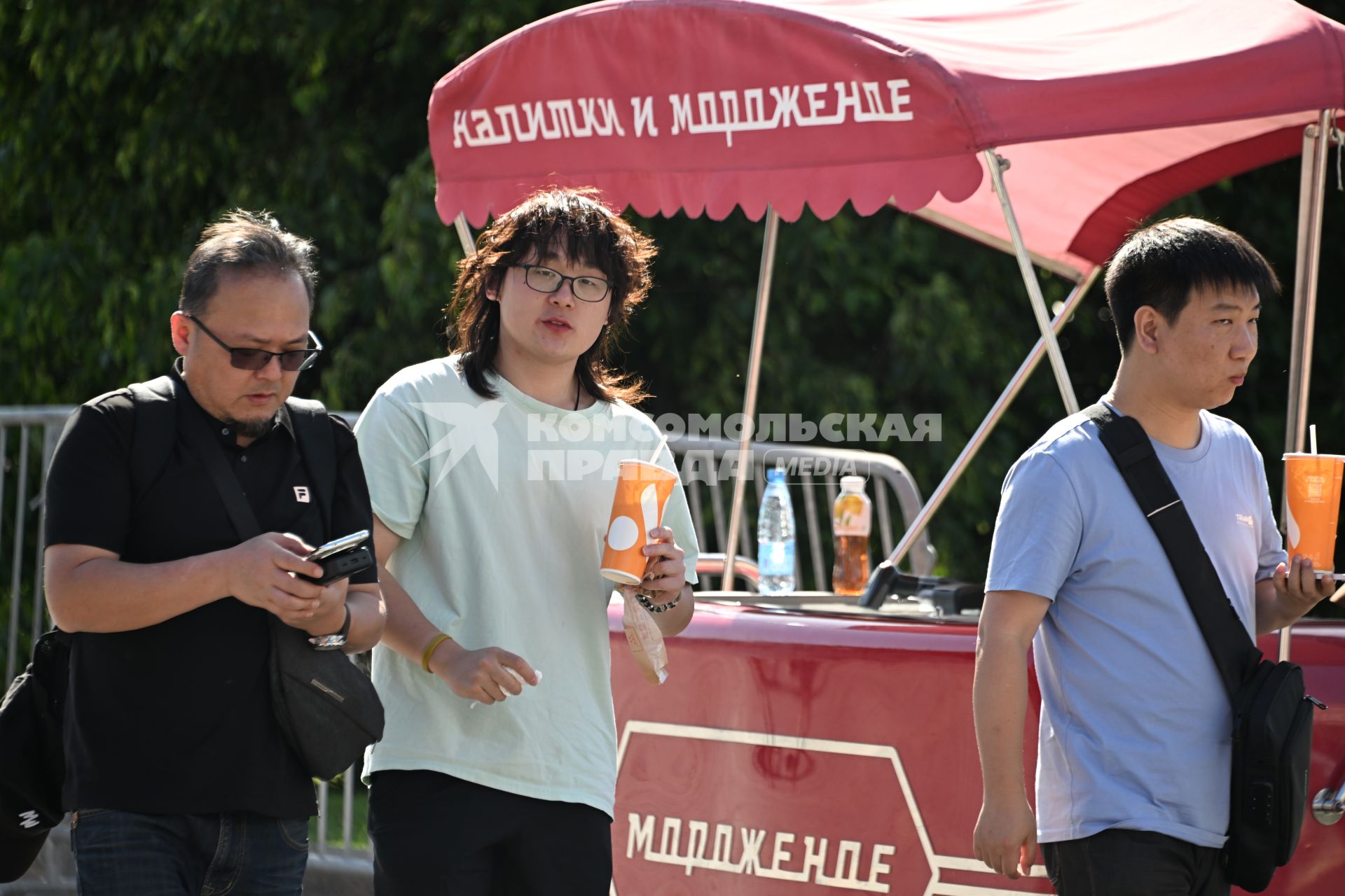 Жаркая погода в Москве