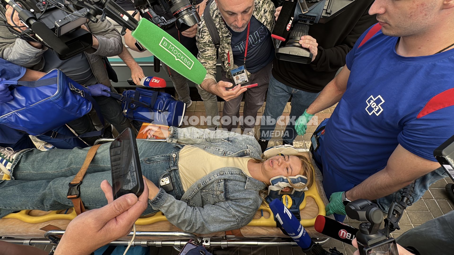 Пострадавшие при подрыве моста в Брянской области прибыли в Москву