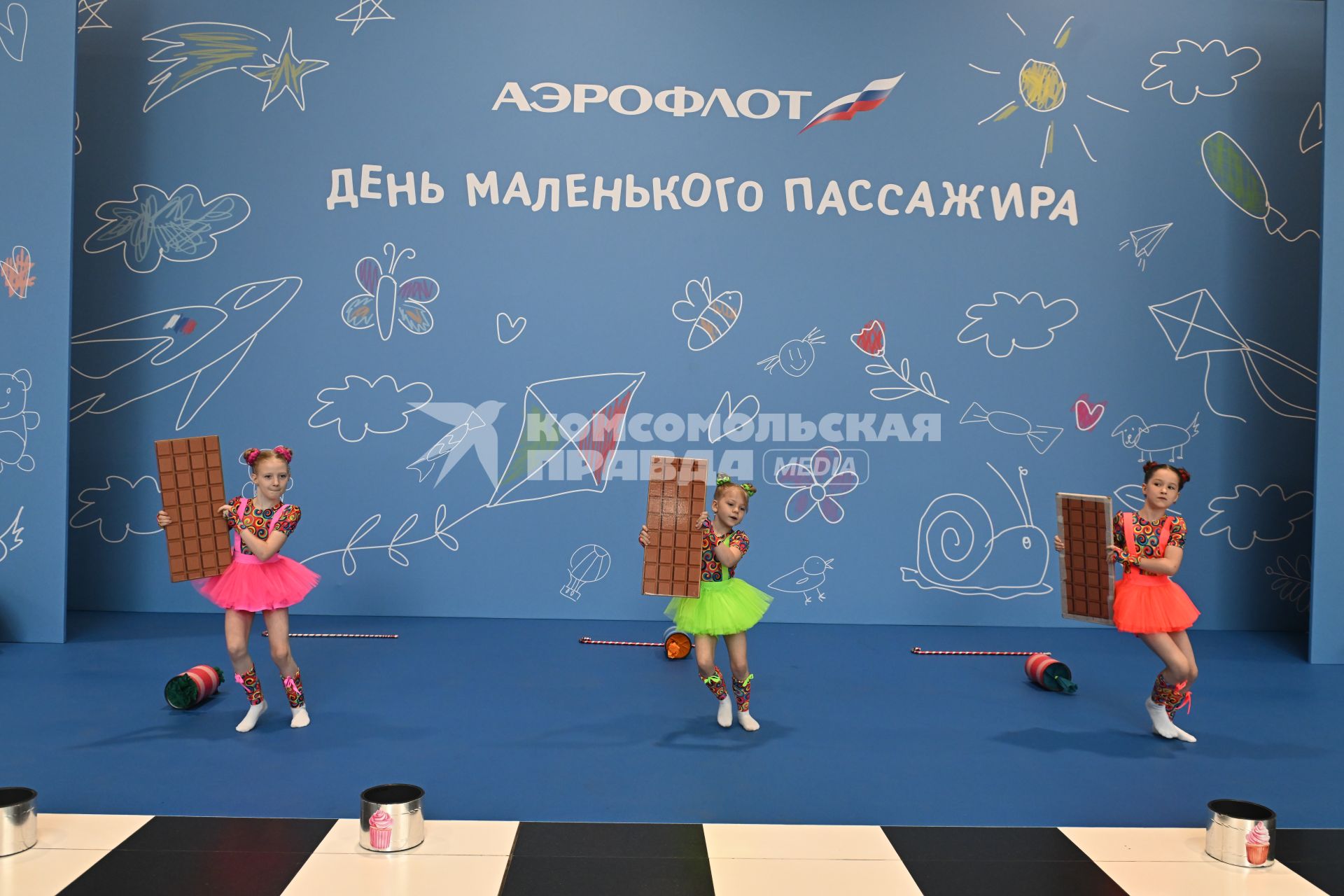 День маленького пассажира в Шереметьево от Аэрофлота\"