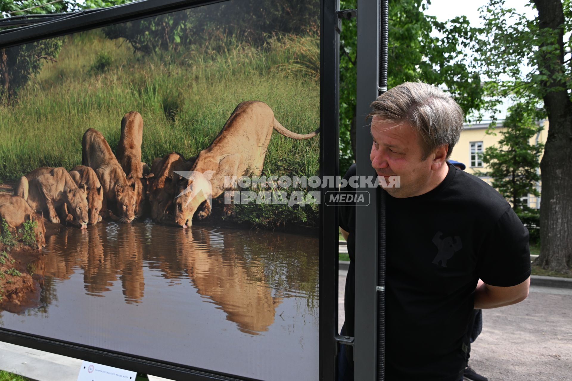 Фотовыставка Золото Африки\" на Тверском бульваре