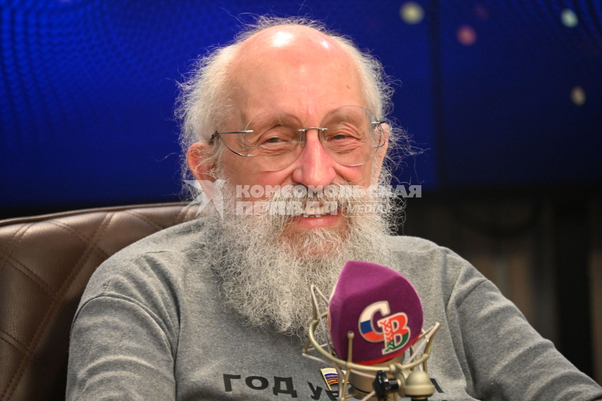 Анатолий Вассерман на радиостанции `Комсомольская правда`
