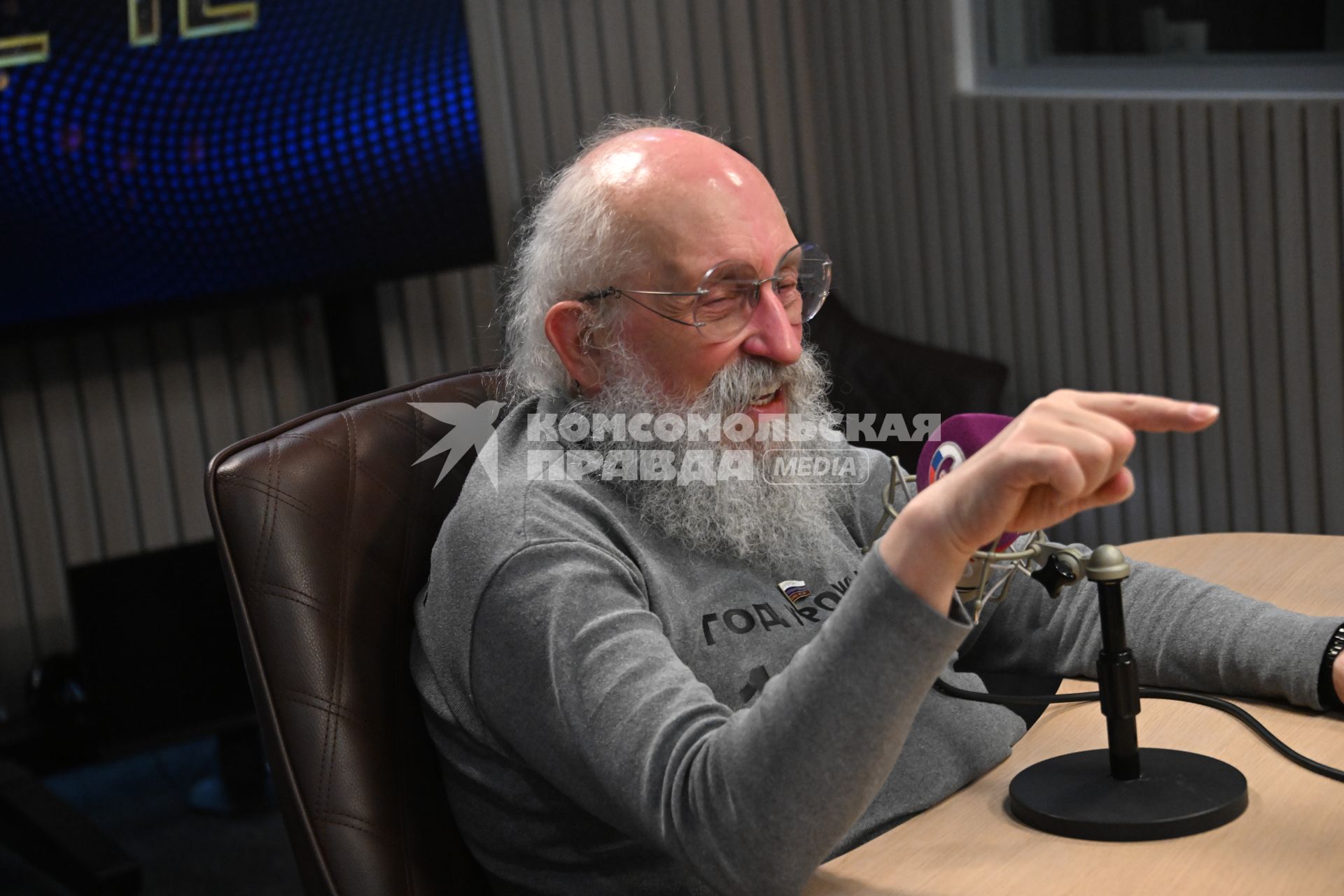 Анатолий Вассерман на радиостанции `Комсомольская правда`