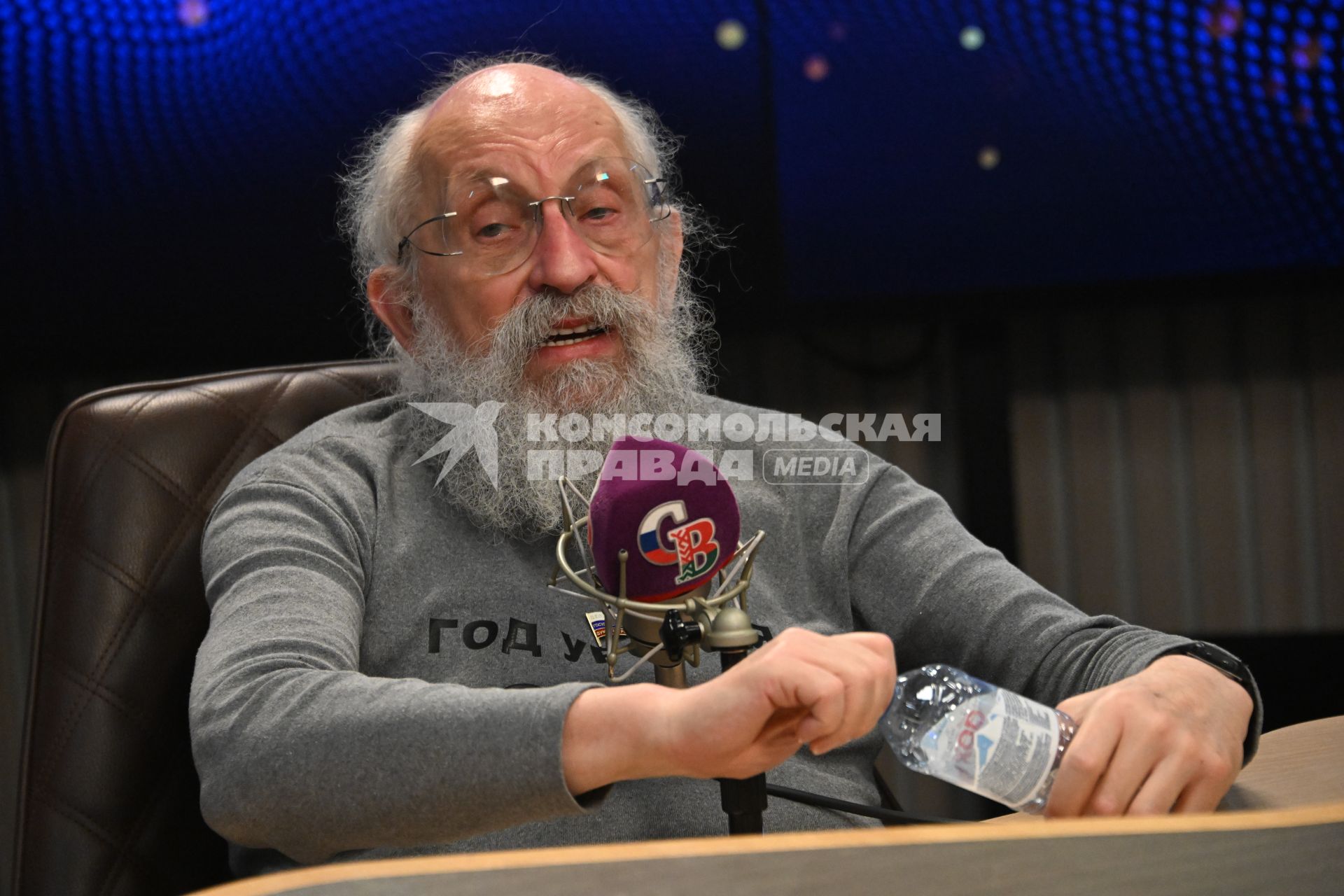 Анатолий Вассерман на радиостанции `Комсомольская правда`