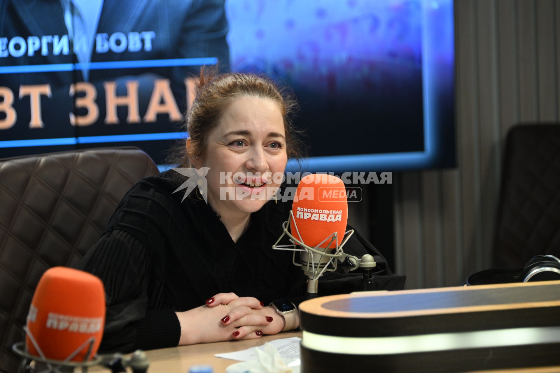 Антон Максимов в программе Время науки на радиостанции `Комсомольская правда`