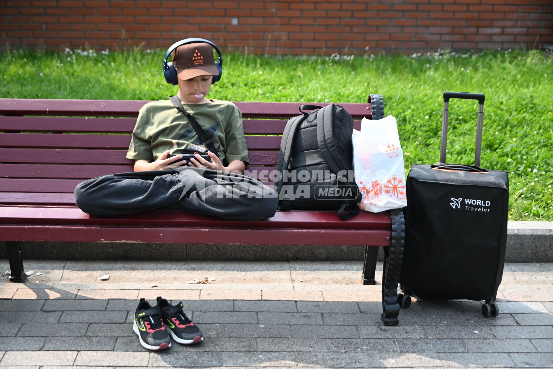 Жаркая погода в Москве