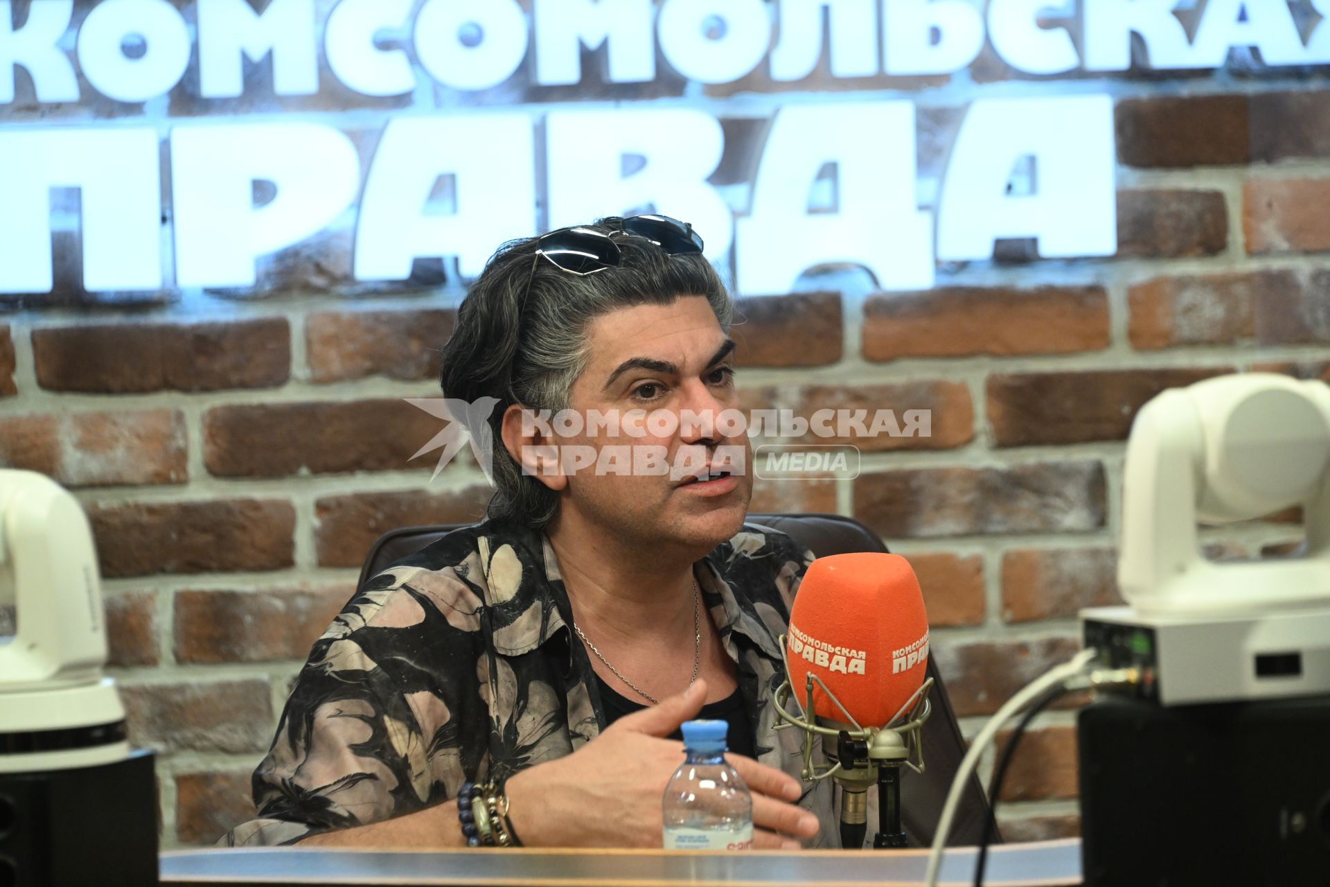 Николай Цискаридзе на радиостанции \"Комсомольская правда\"