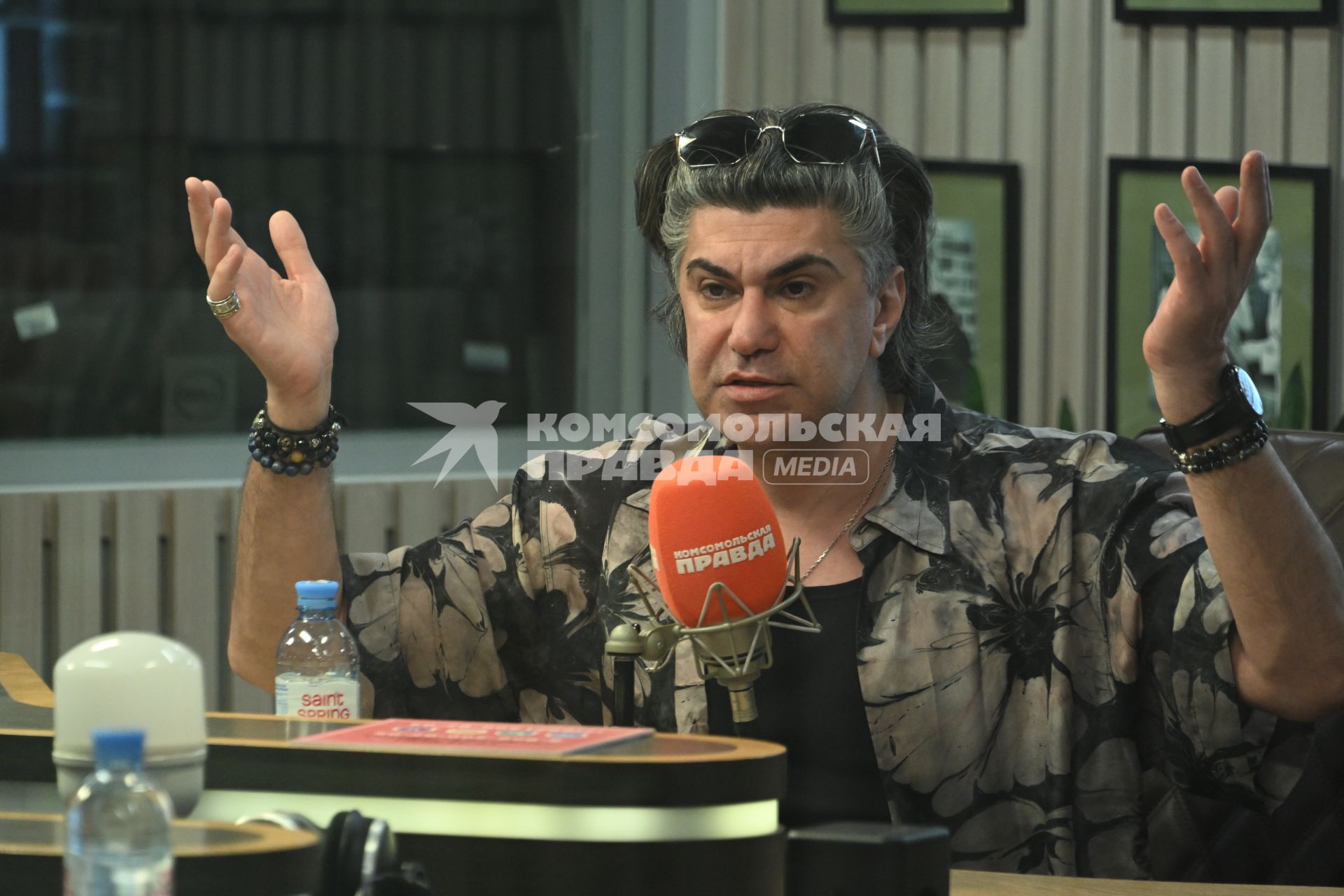 Николай Цискаридзе на радиостанции \"Комсомольская правда\"