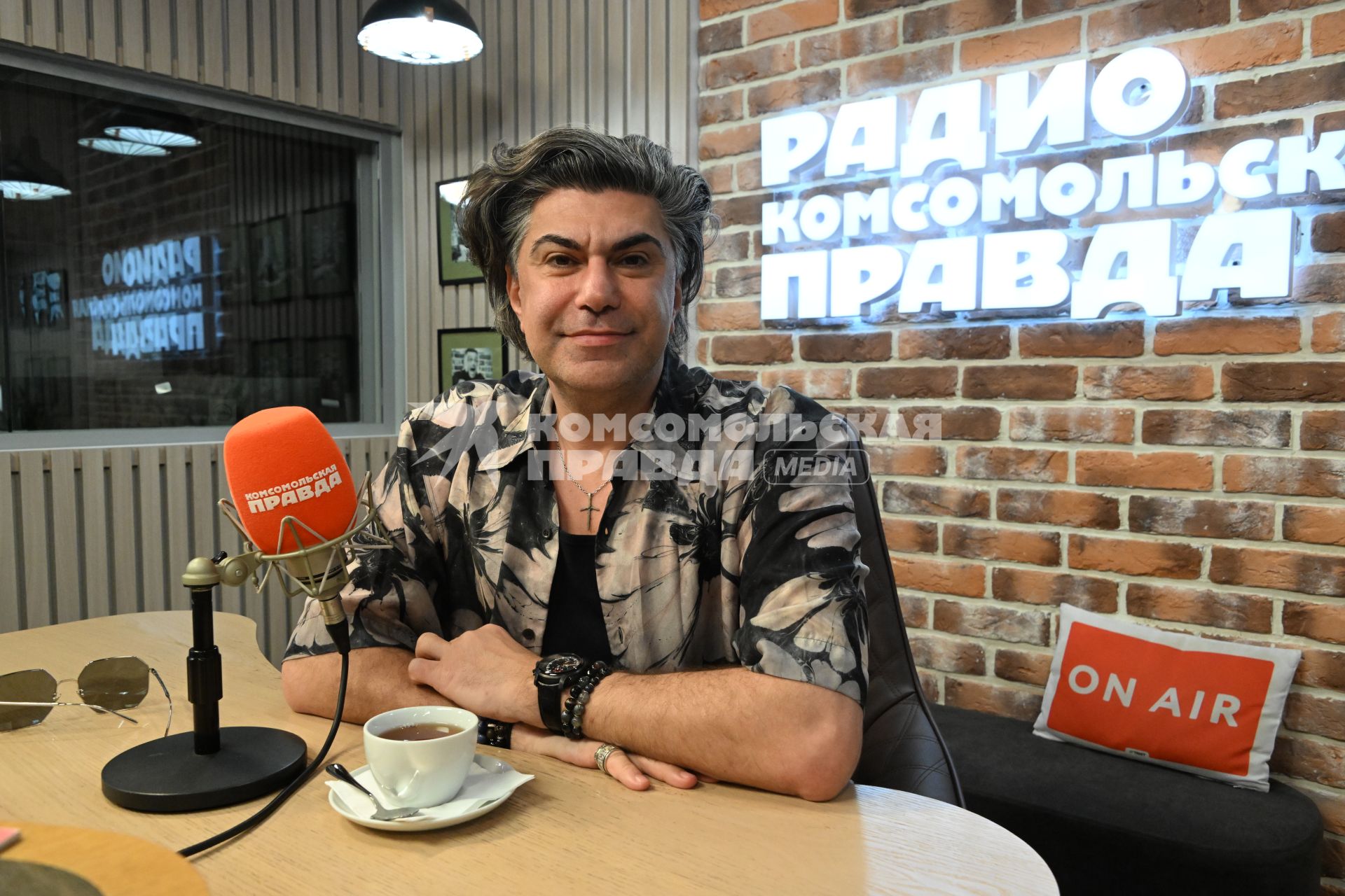 Николай Цискаридзе на радиостанции \"Комсомольская правда\"