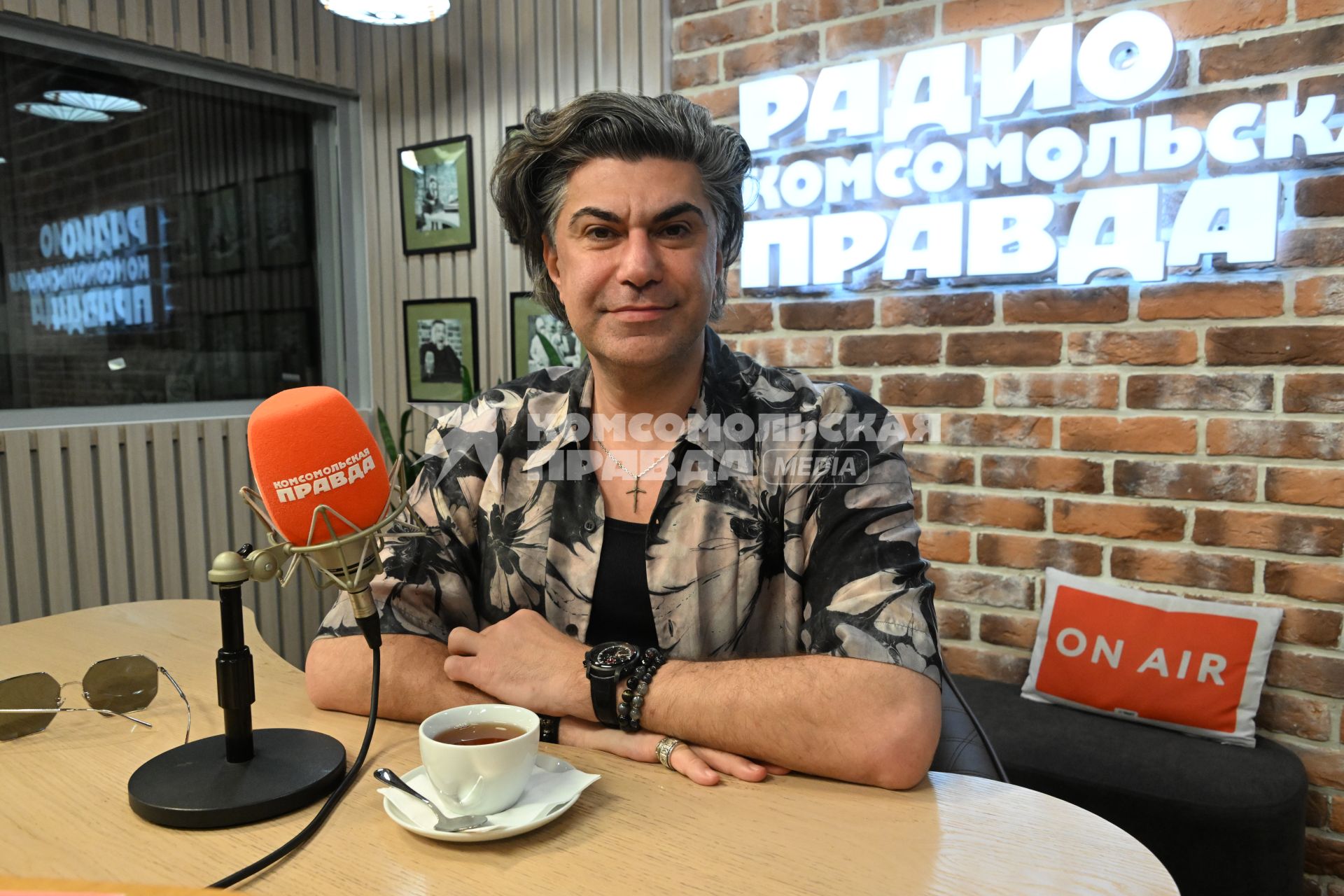 Николай Цискаридзе на радиостанции \"Комсомольская правда\"