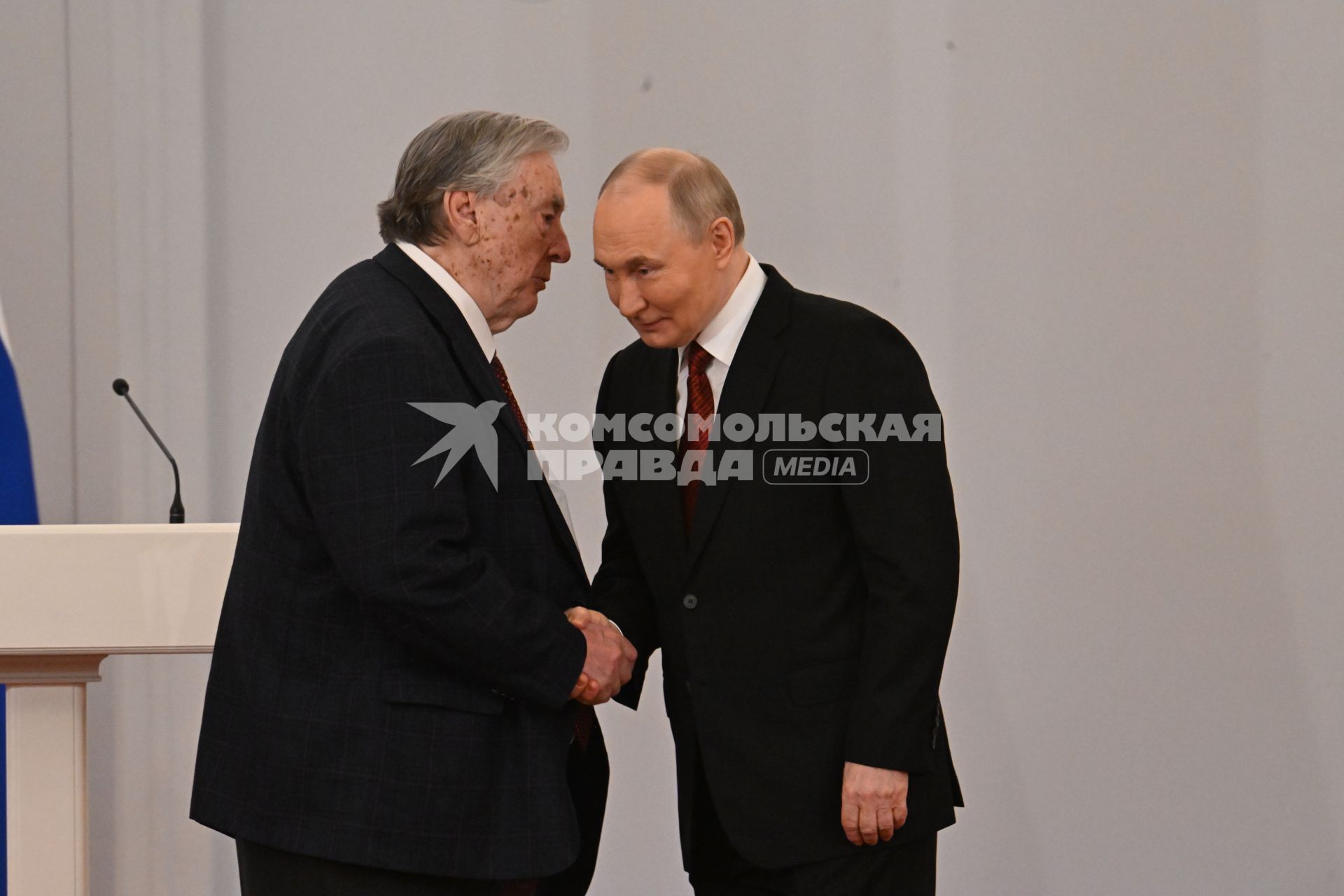Александр Проханов и Владимир Путин